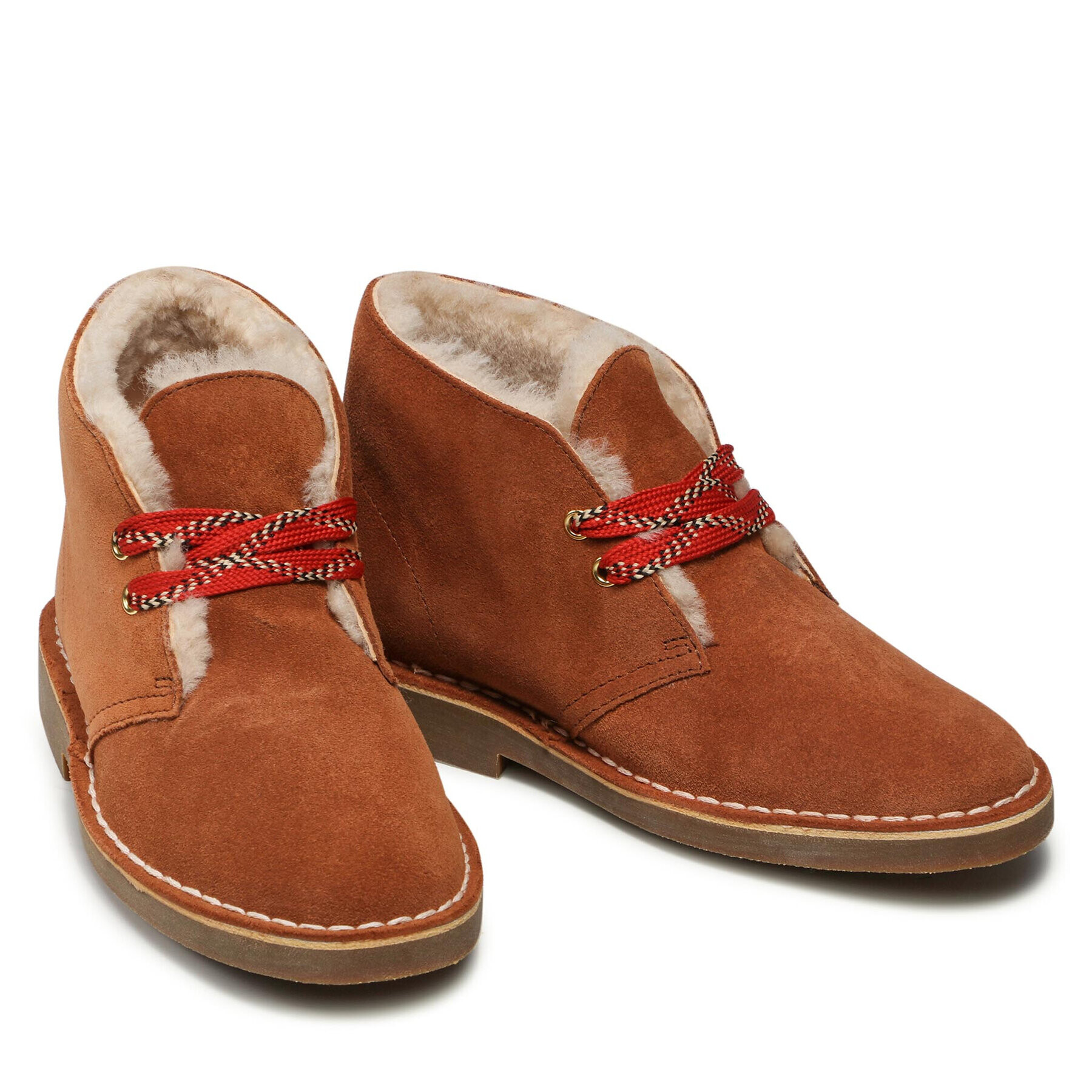 Clarks Боти Desert Boot 2 261556694 Кафяв - Pepit.bg