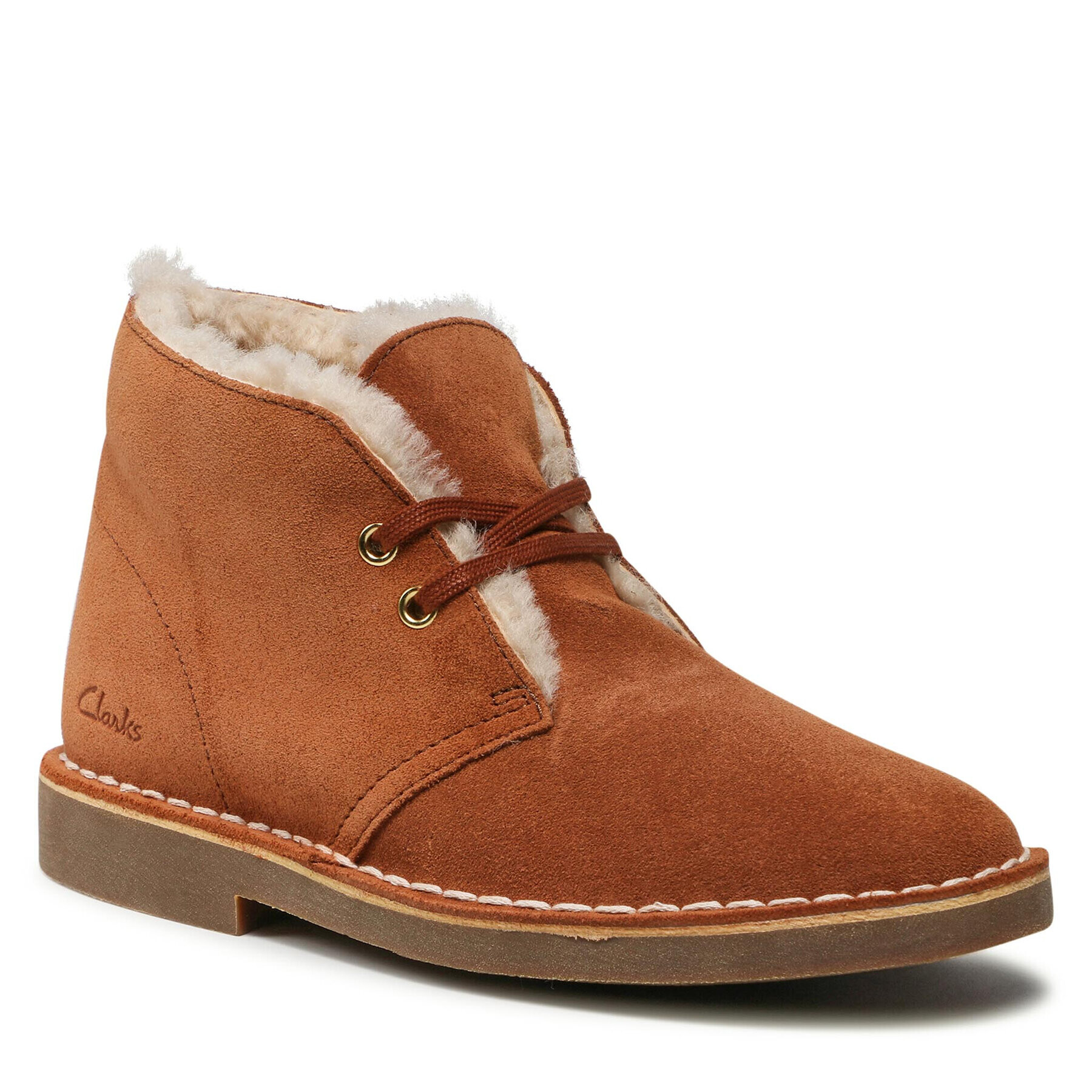 Clarks Боти Desert Boot 2 261556694 Кафяв - Pepit.bg