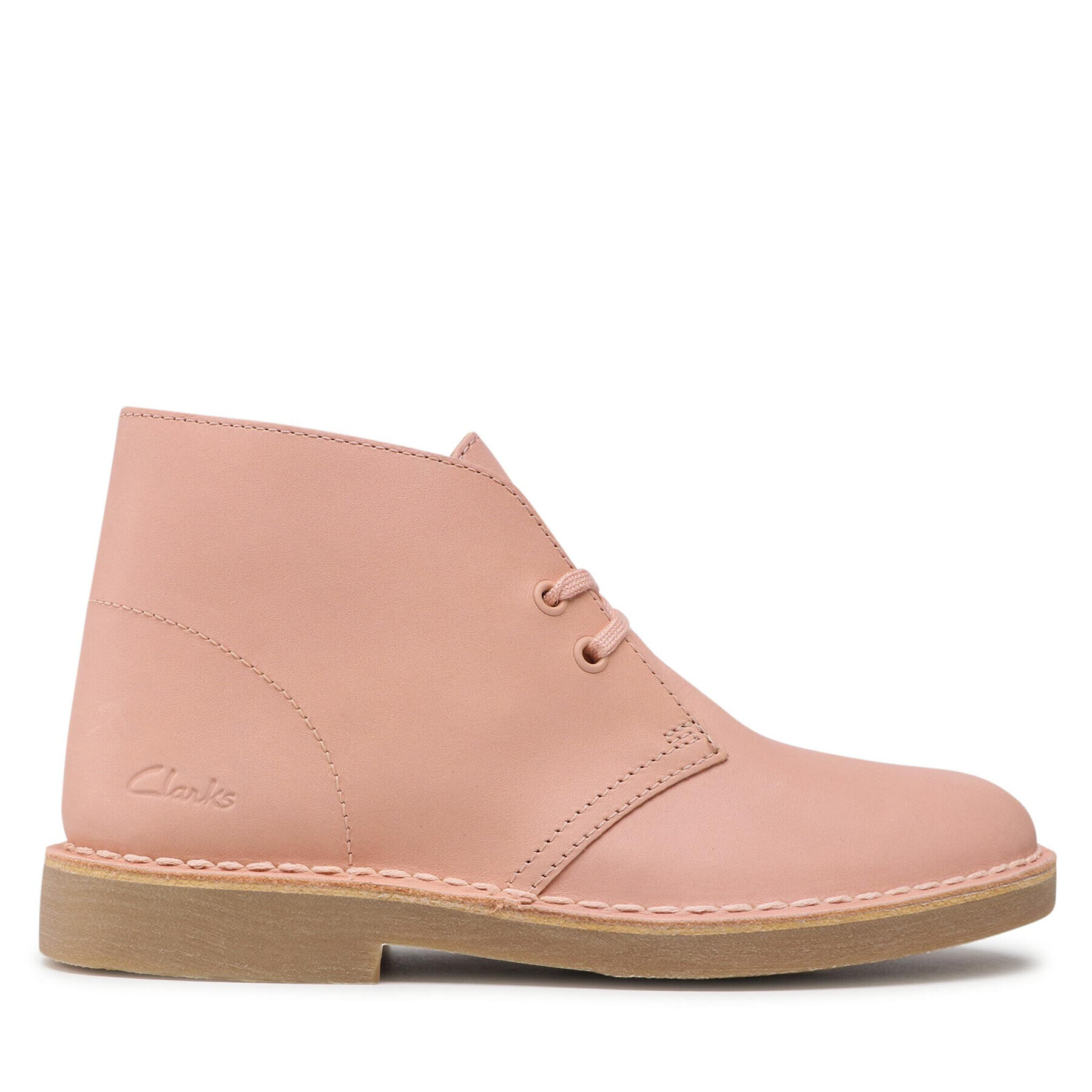 Clarks Боти Desert Boot 2 261563764 Розов - Pepit.bg