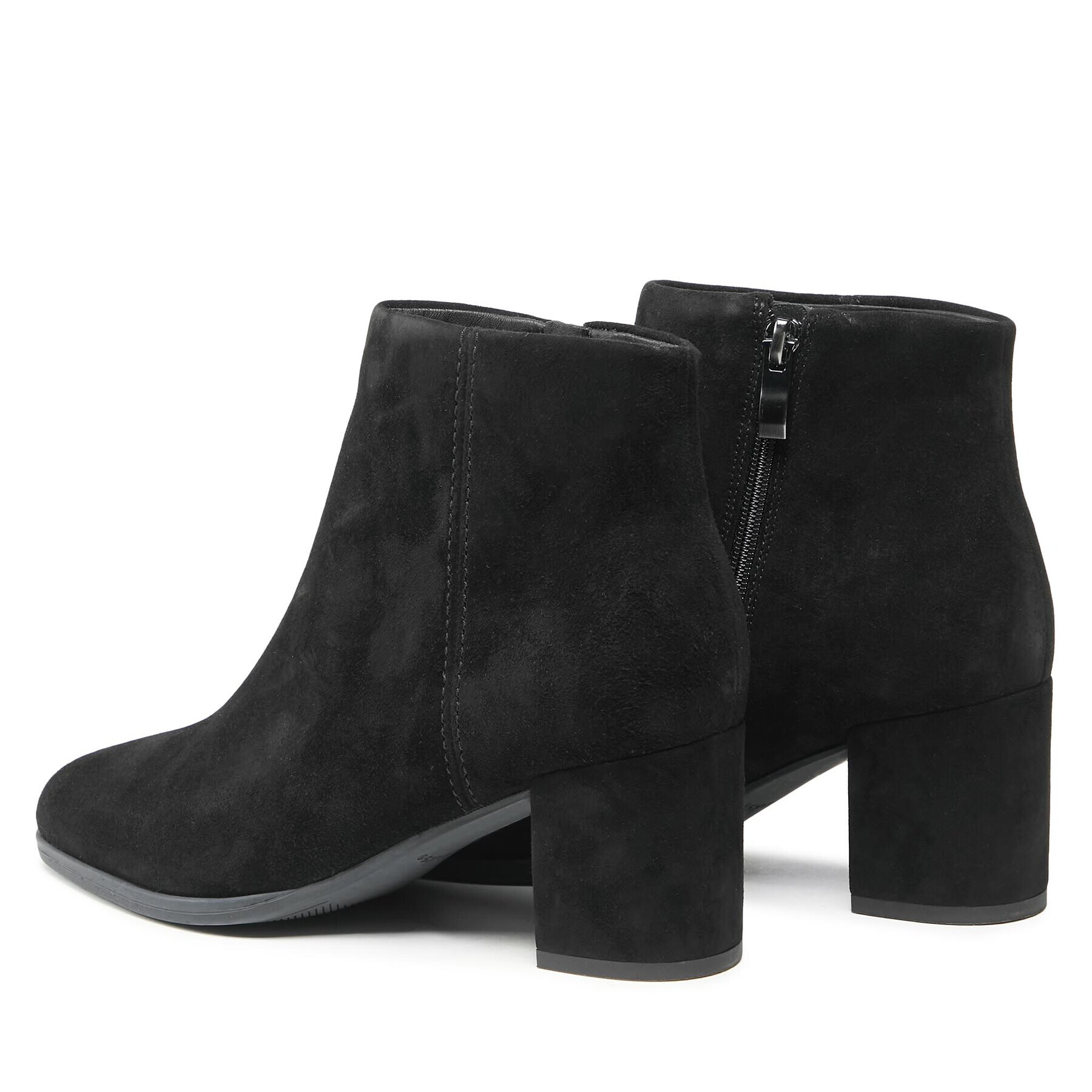Clarks Боти Freva55 Zip 261747594 Черен - Pepit.bg