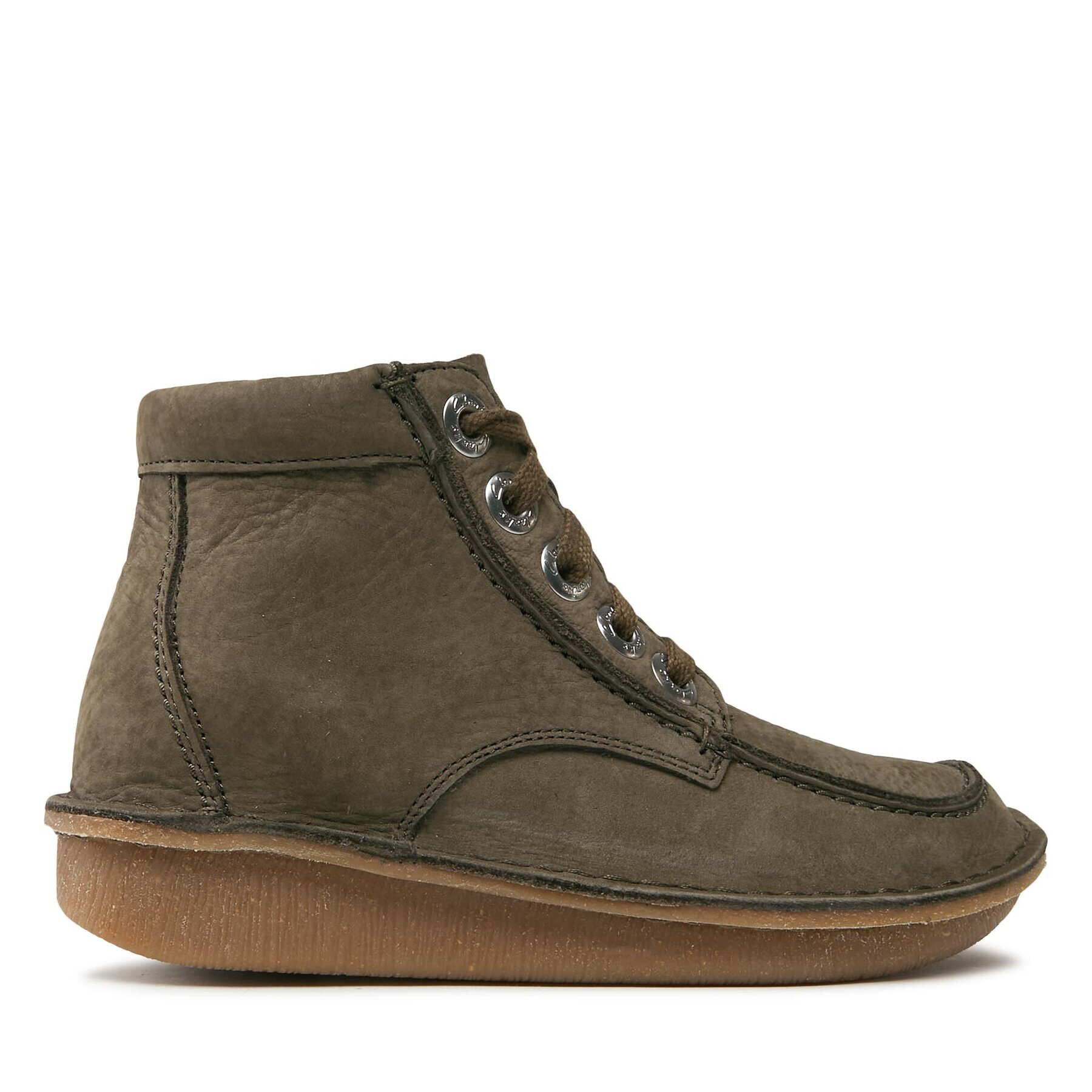 Clarks Боти Funny Cedar 261738864 Каки - Pepit.bg