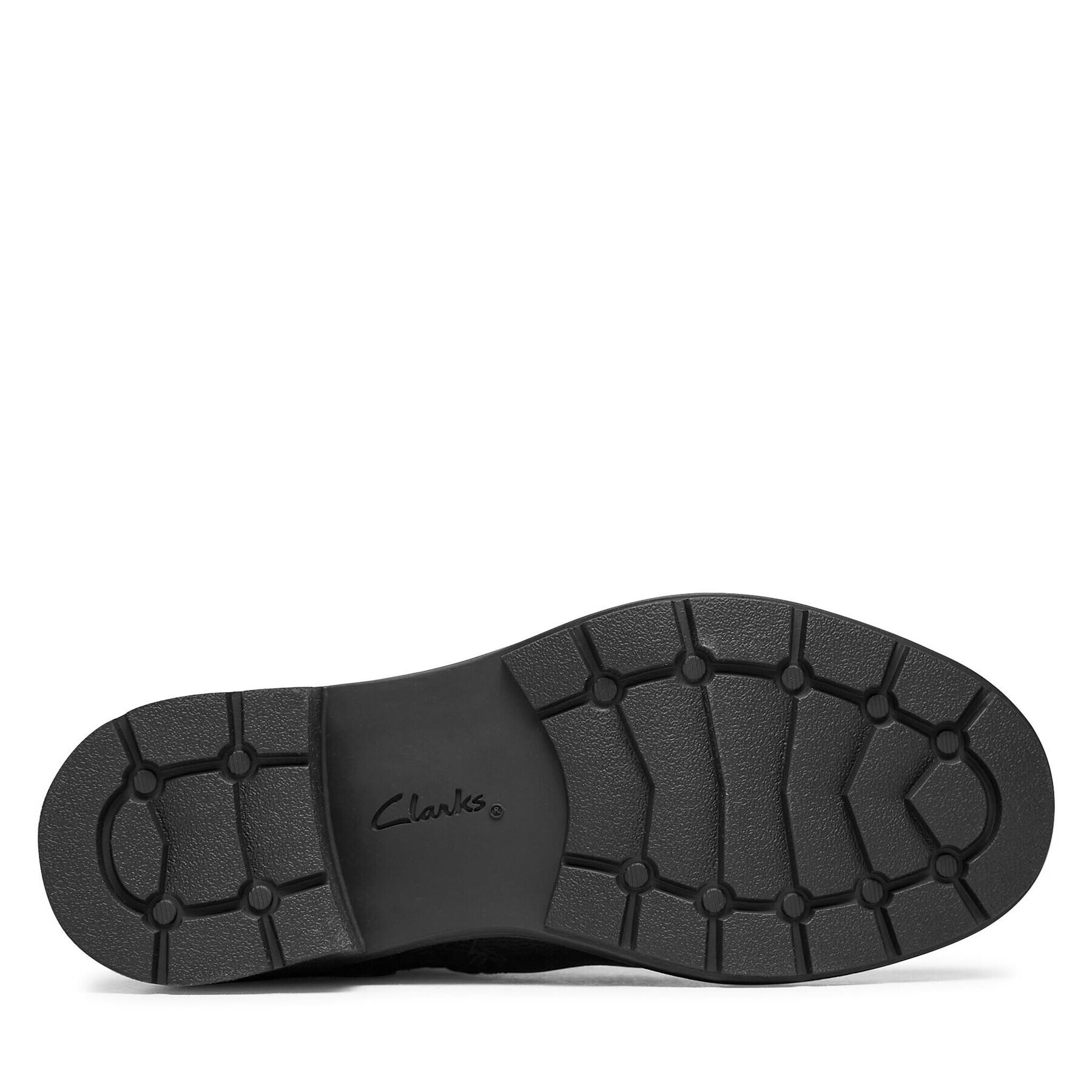 Clarks Боти Hearth Cross 261742344 Черен - Pepit.bg