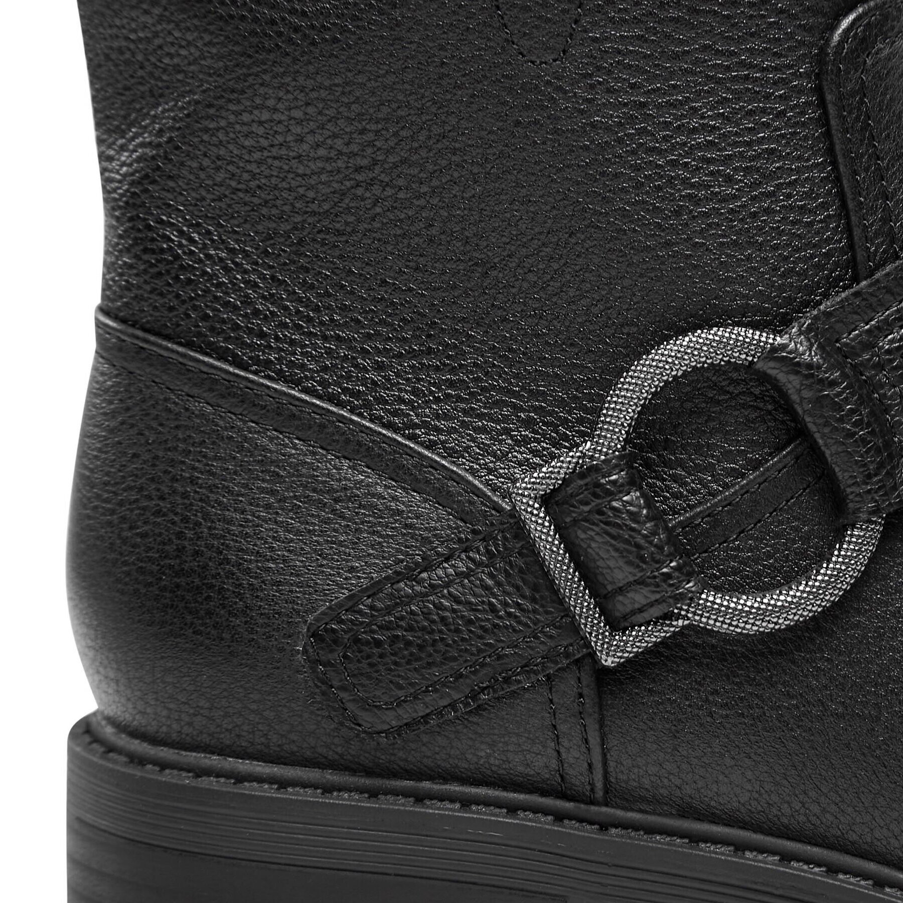 Clarks Боти Hearth Cross 261742344 Черен - Pepit.bg