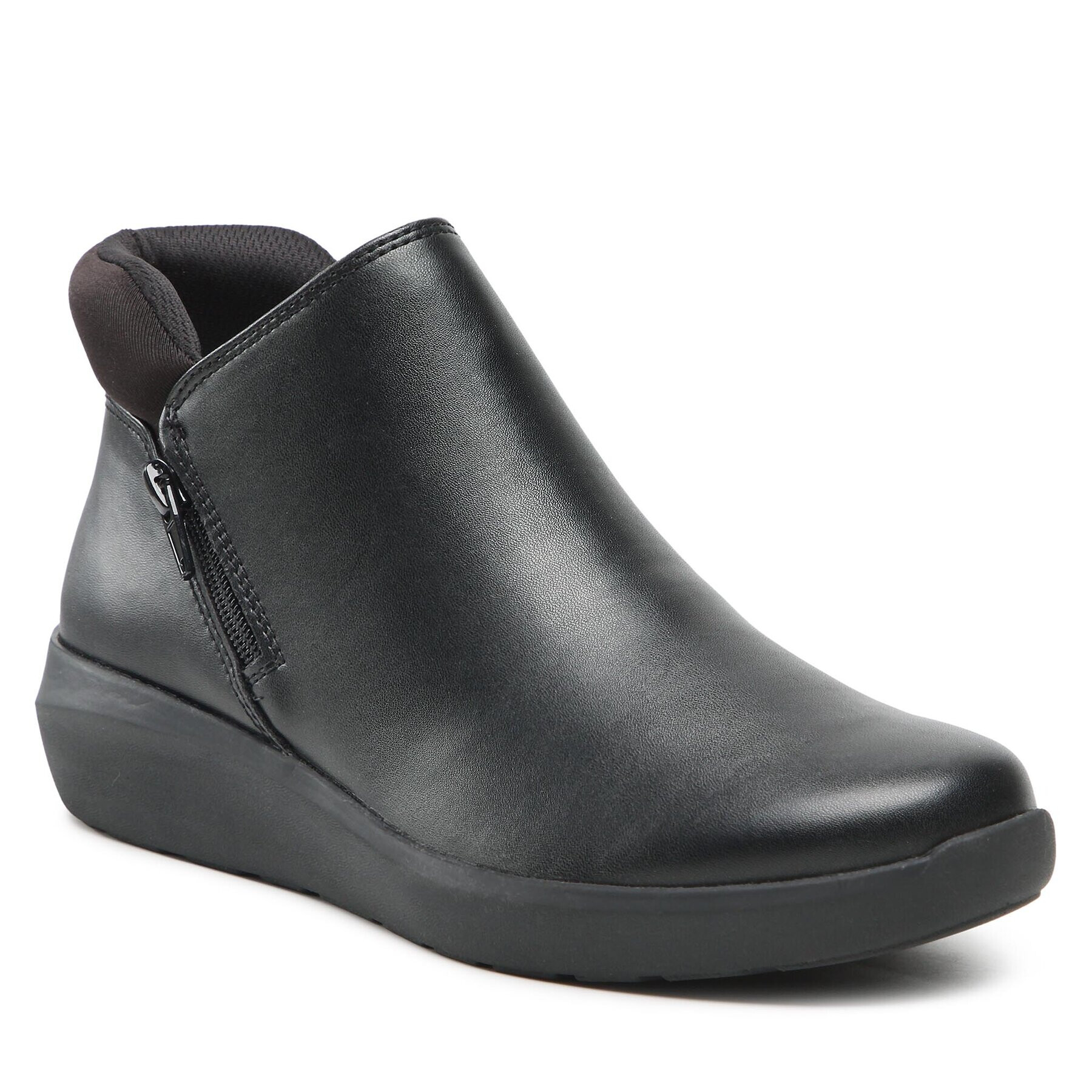 Clarks Боти Kayleigh Mid 261633224 Черен - Pepit.bg