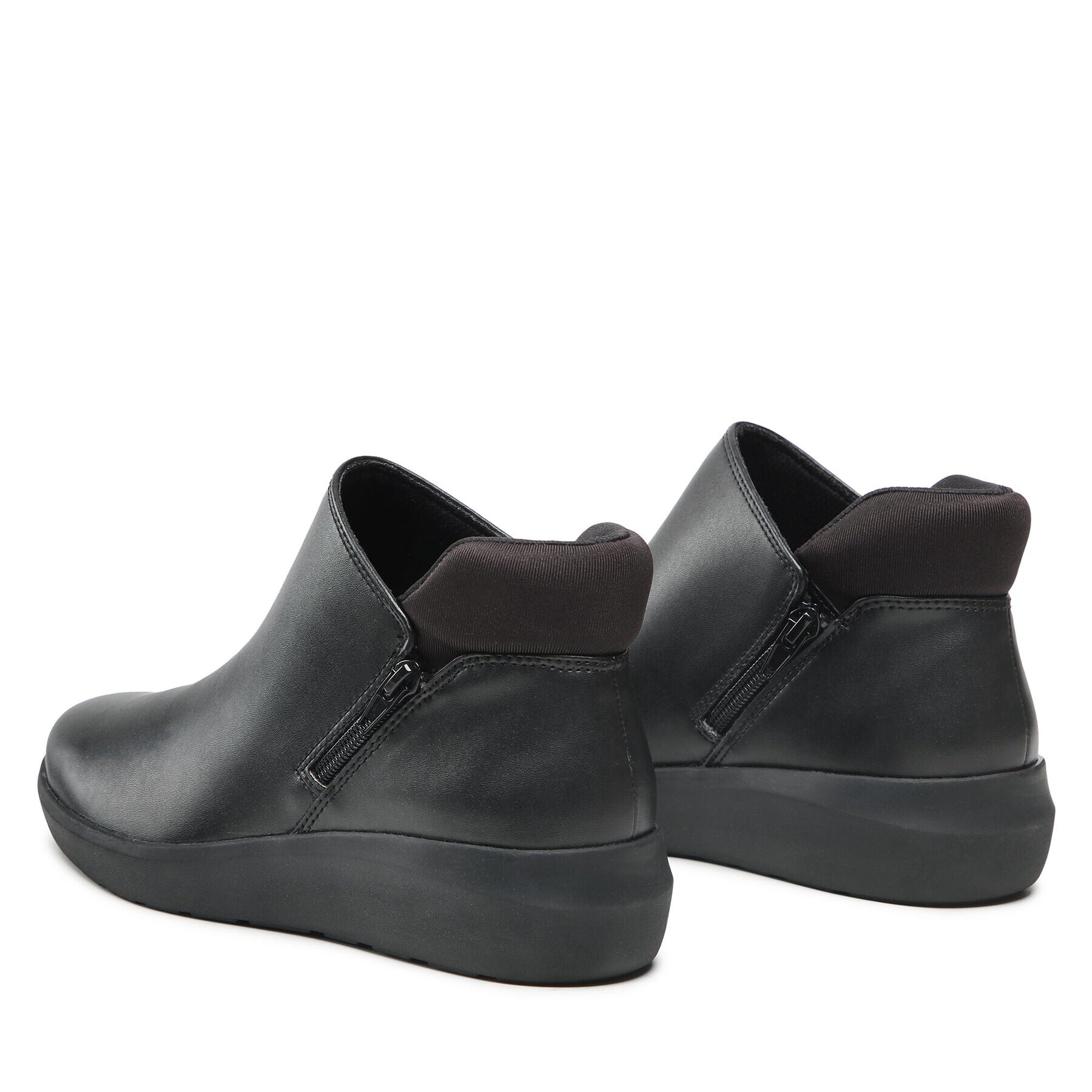 Clarks Боти Kayleigh Mid 261633224 Черен - Pepit.bg