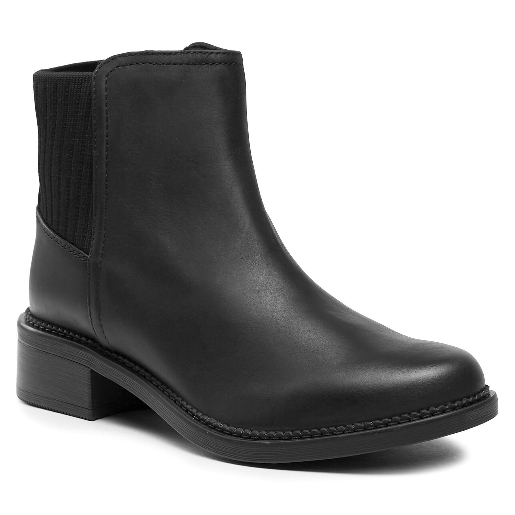 Clarks Боти Maye Palm 261743544 Черен - Pepit.bg