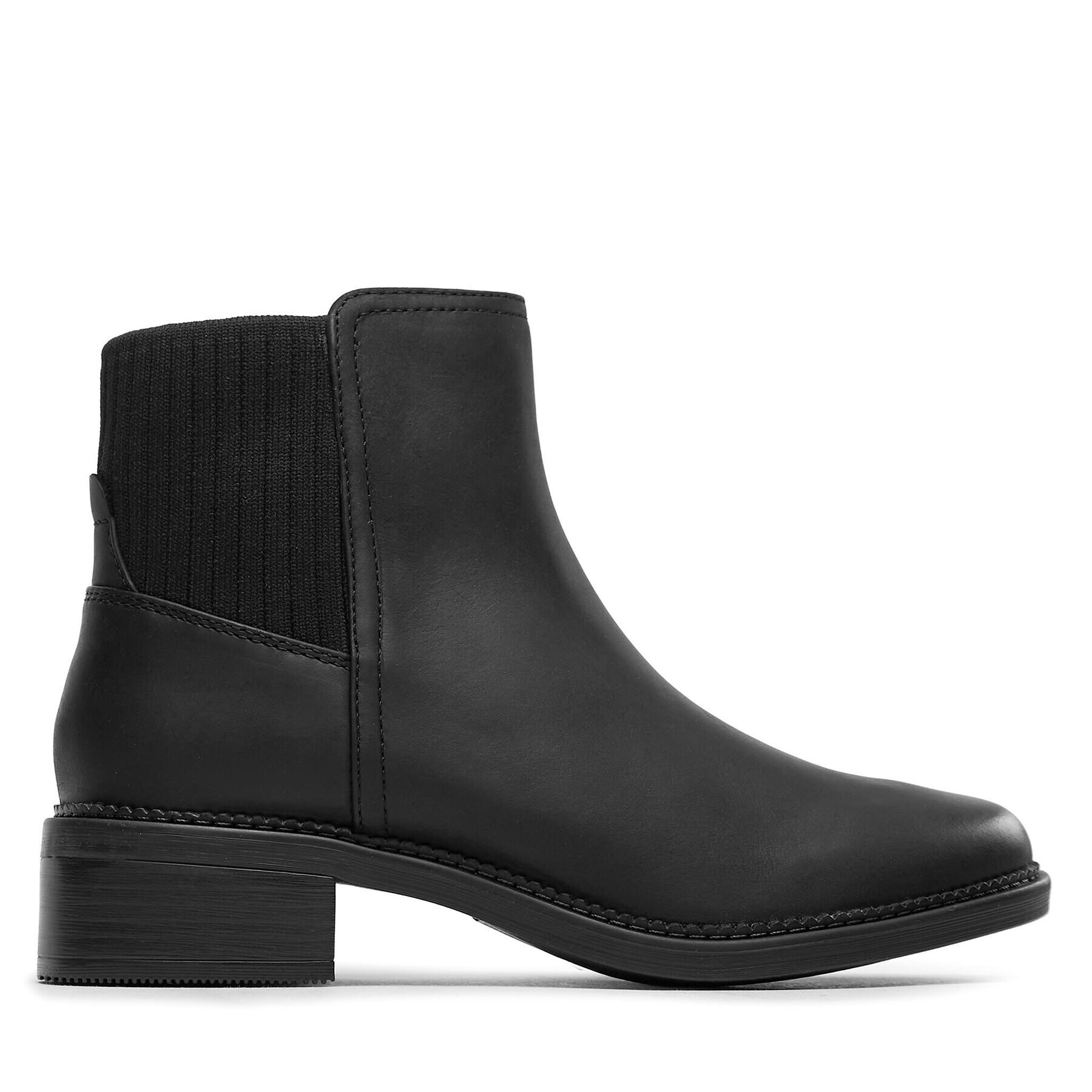Clarks Боти Maye Palm 261743544 Черен - Pepit.bg