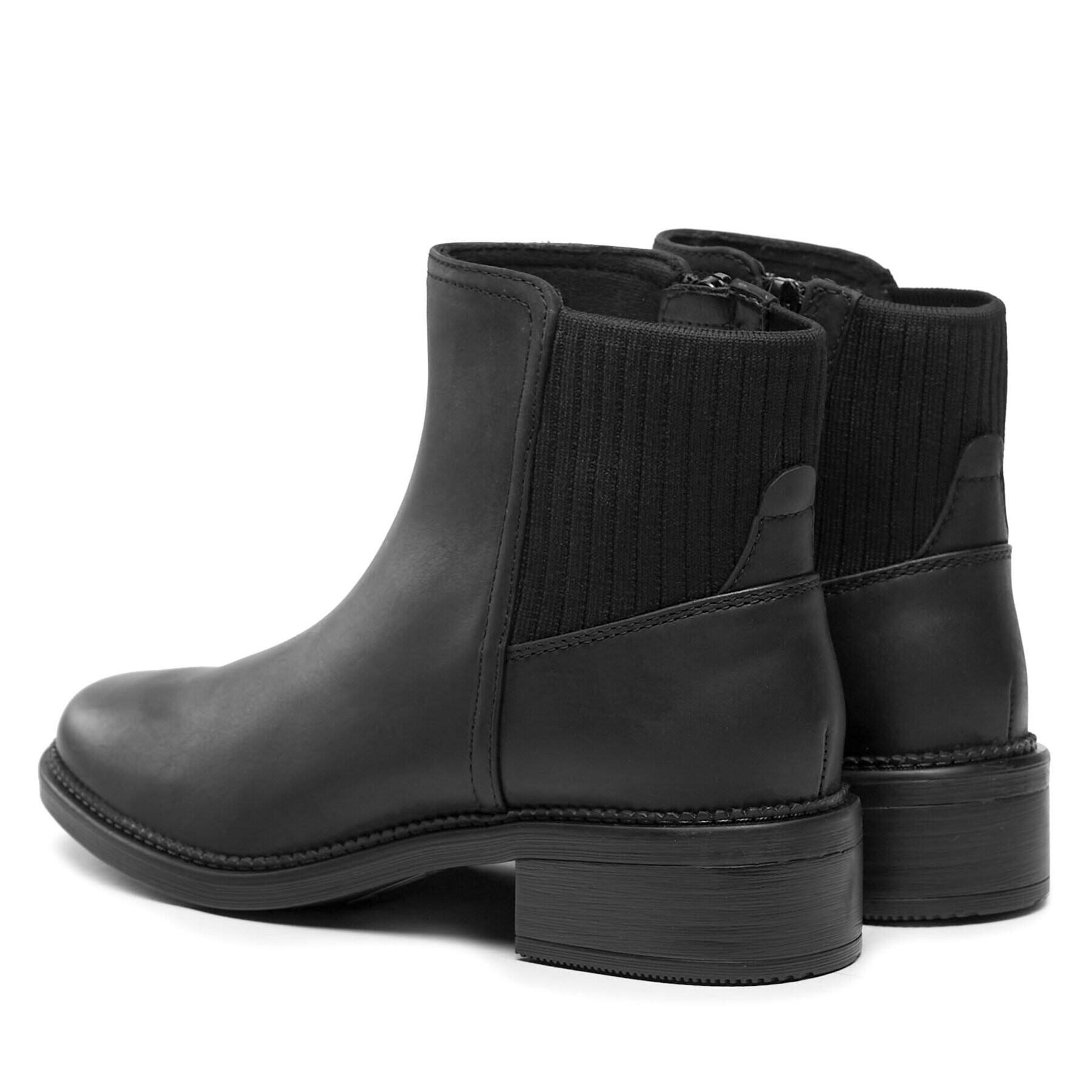 Clarks Боти Maye Palm 261743544 Черен - Pepit.bg