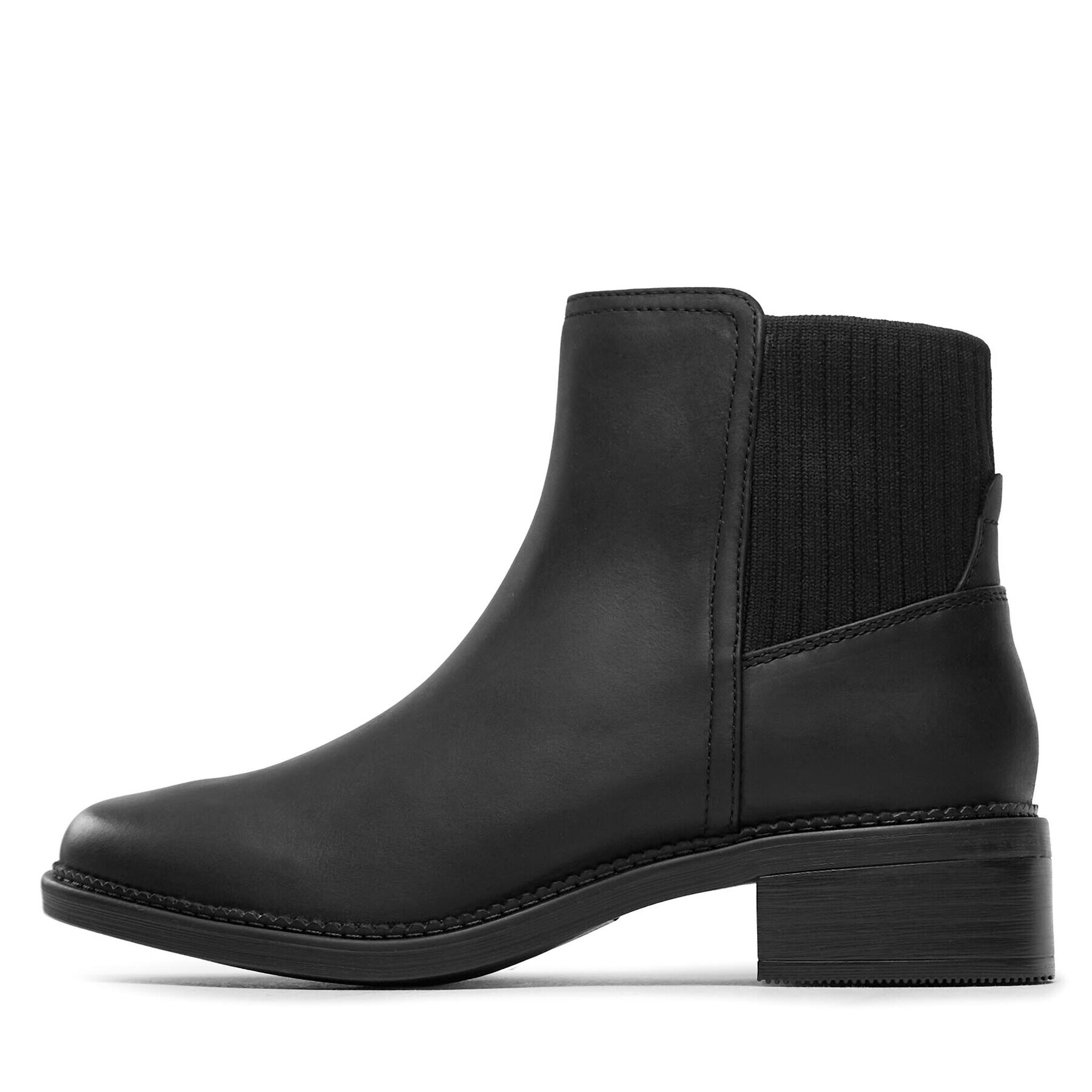 Clarks Боти Maye Palm 261743544 Черен - Pepit.bg