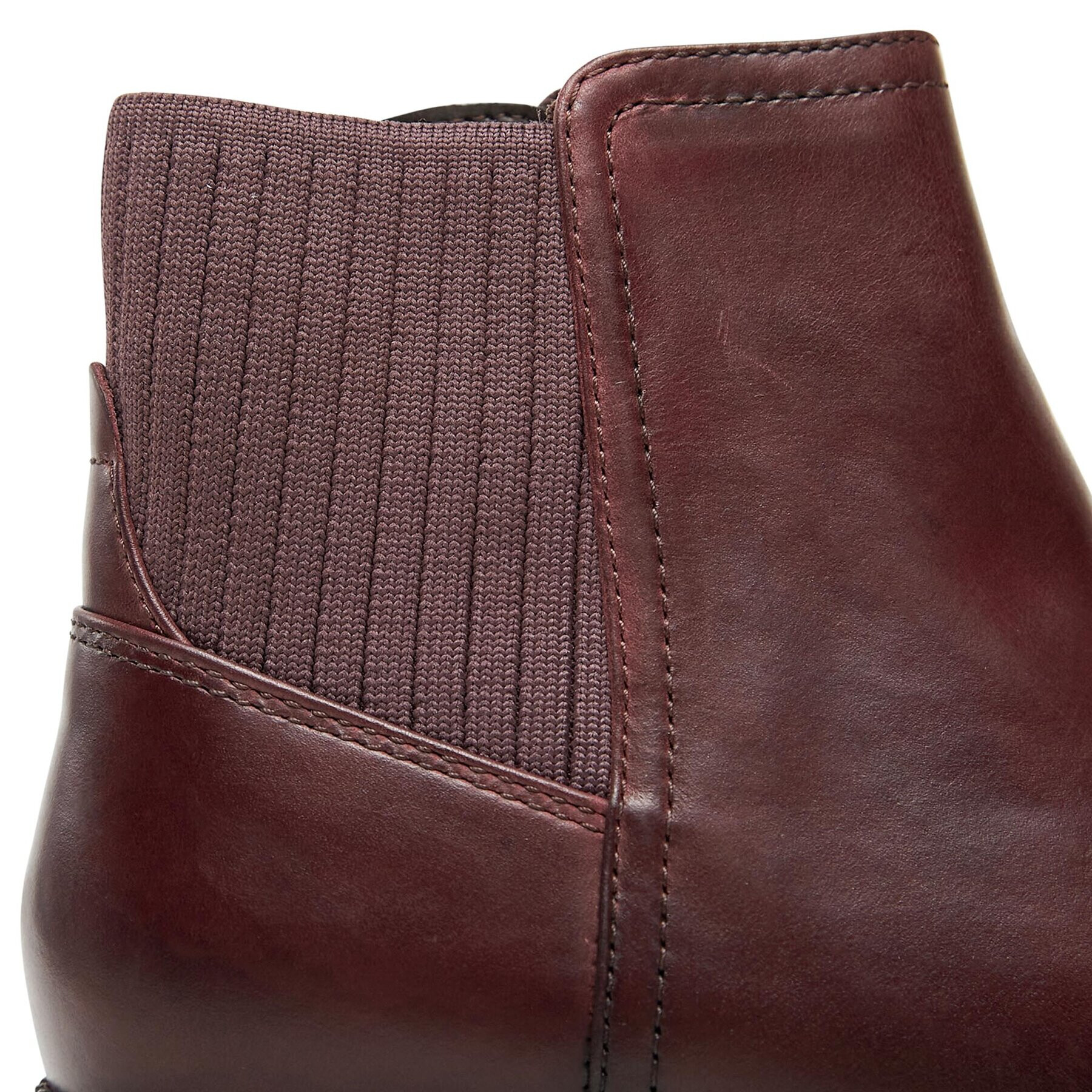 Clarks Боти Maye Palm 261743554 Бордо - Pepit.bg