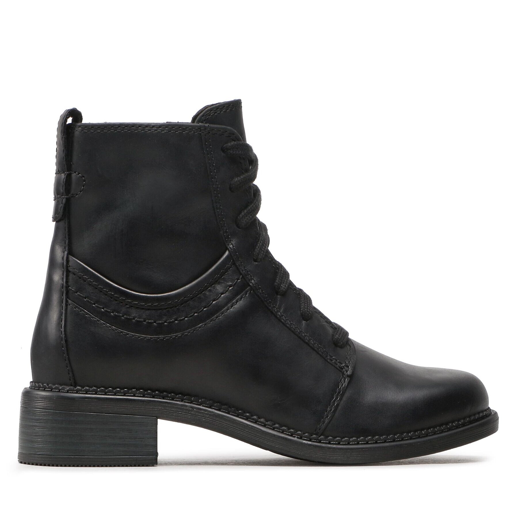 Clarks Боти Maye Step 261683954 Черен - Pepit.bg