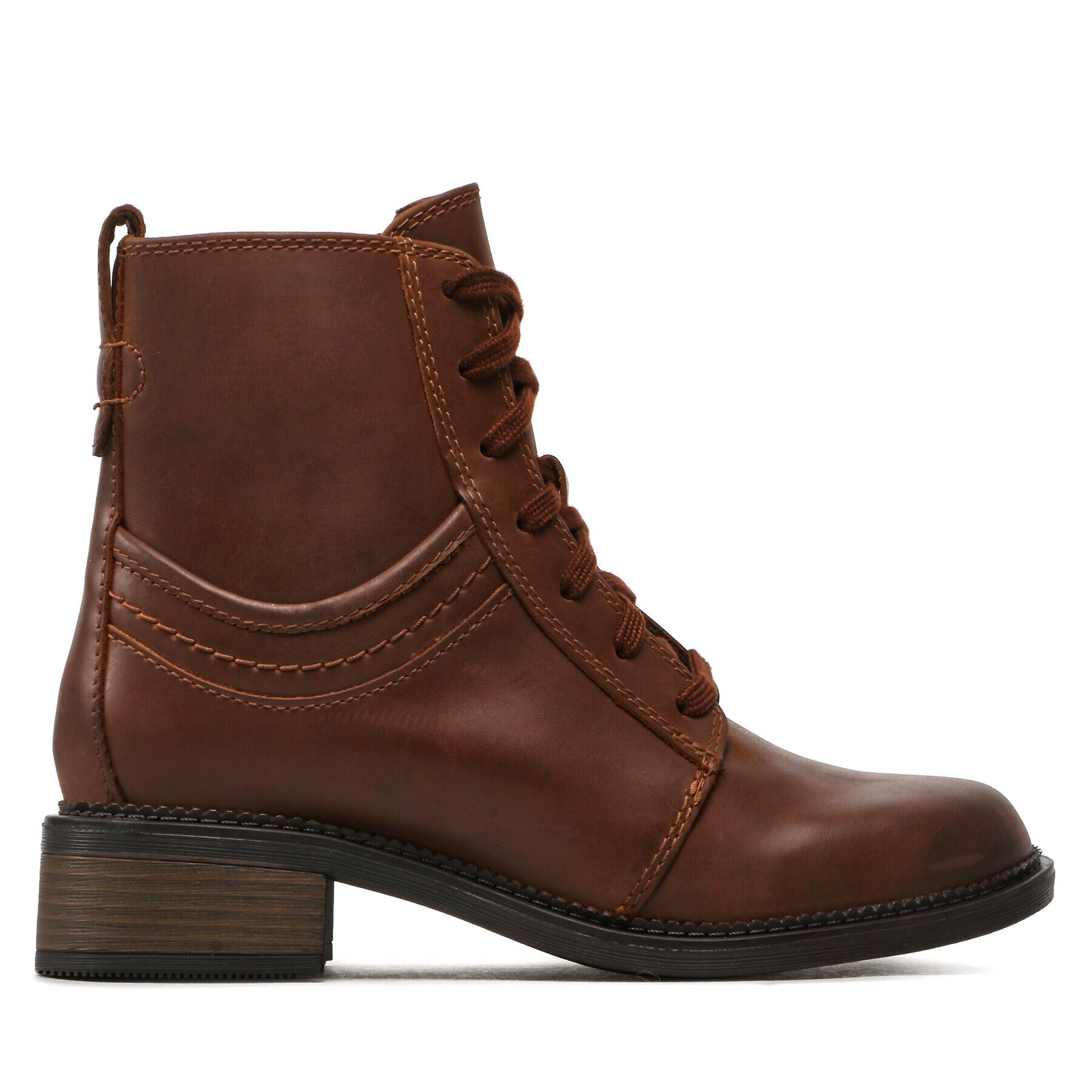 Clarks Боти Maye Step 261684654 Кафяв - Pepit.bg