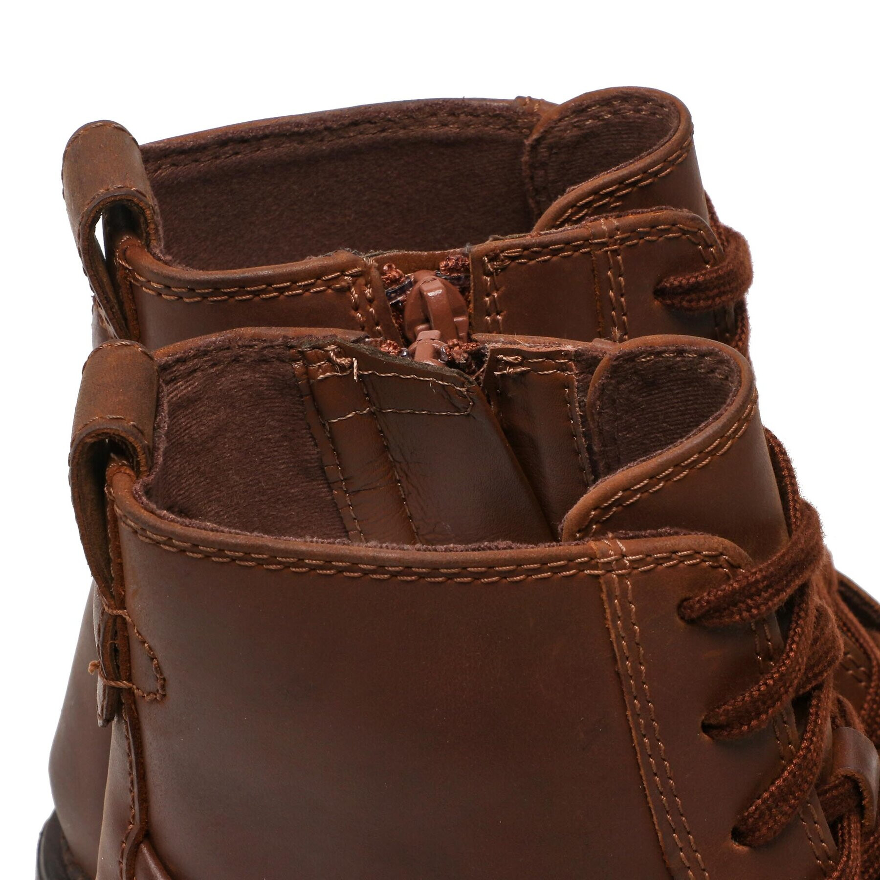 Clarks Боти Maye Step 261684654 Кафяв - Pepit.bg