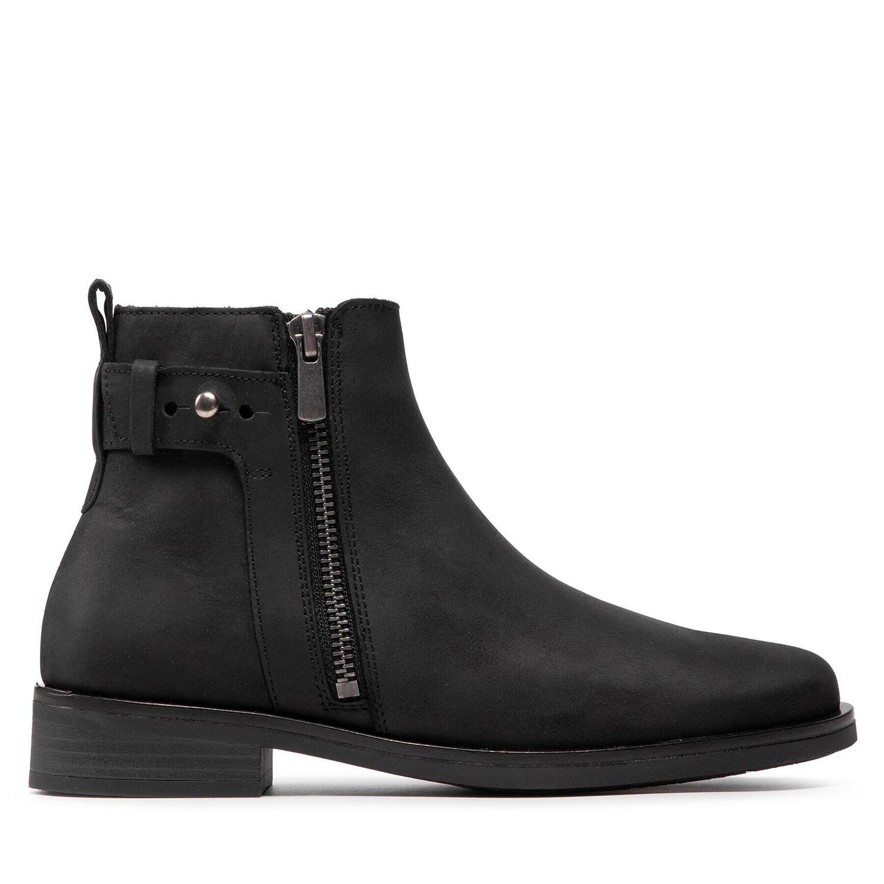 Clarks Боти Memi Lo 261615144 Черен - Pepit.bg
