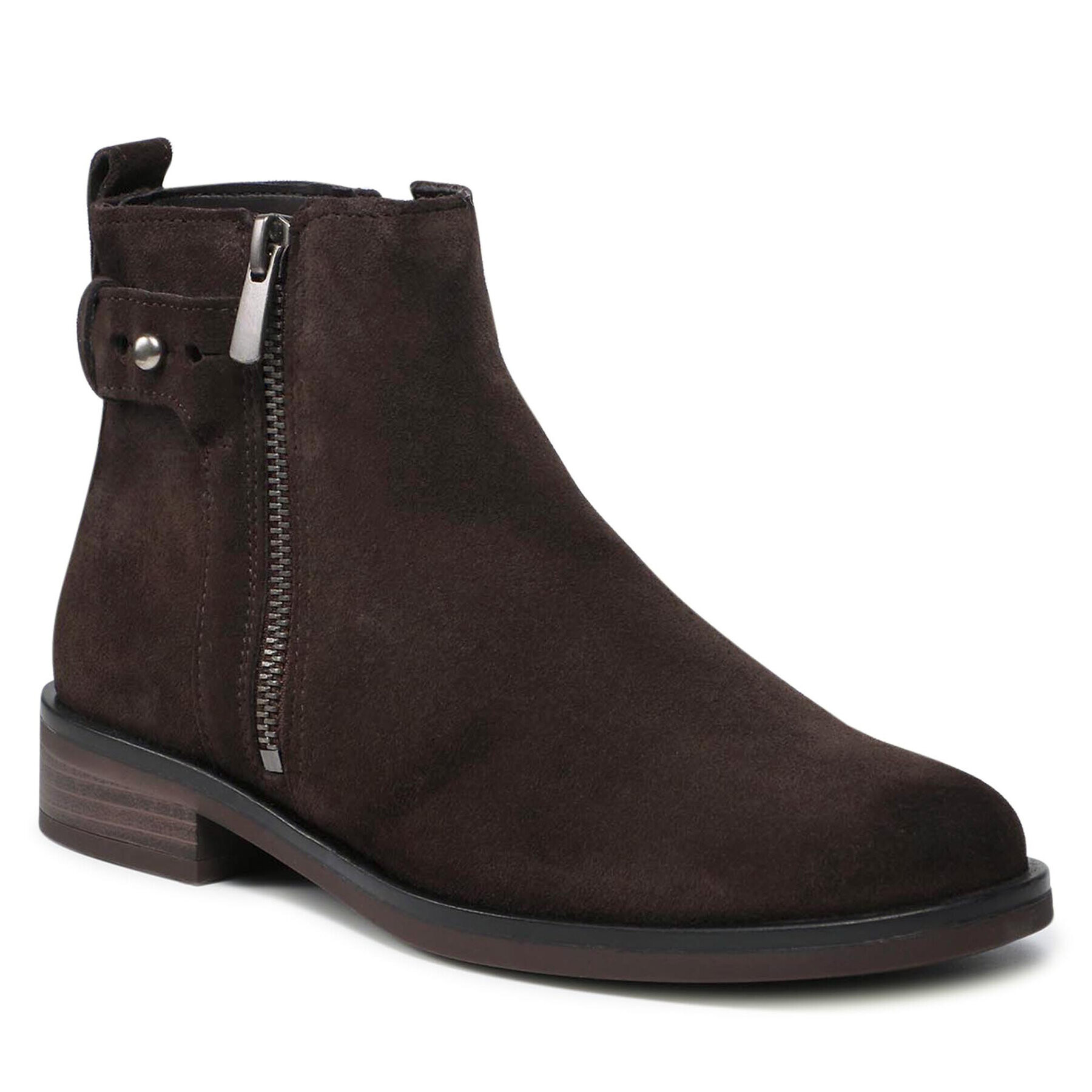 Clarks Боти Memi Lo 261616374 Кафяв - Pepit.bg