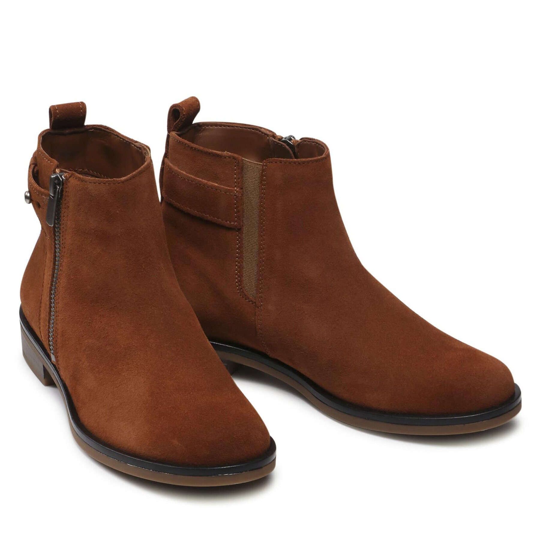 Clarks Боти Memi Lo 261616464 Кафяв - Pepit.bg