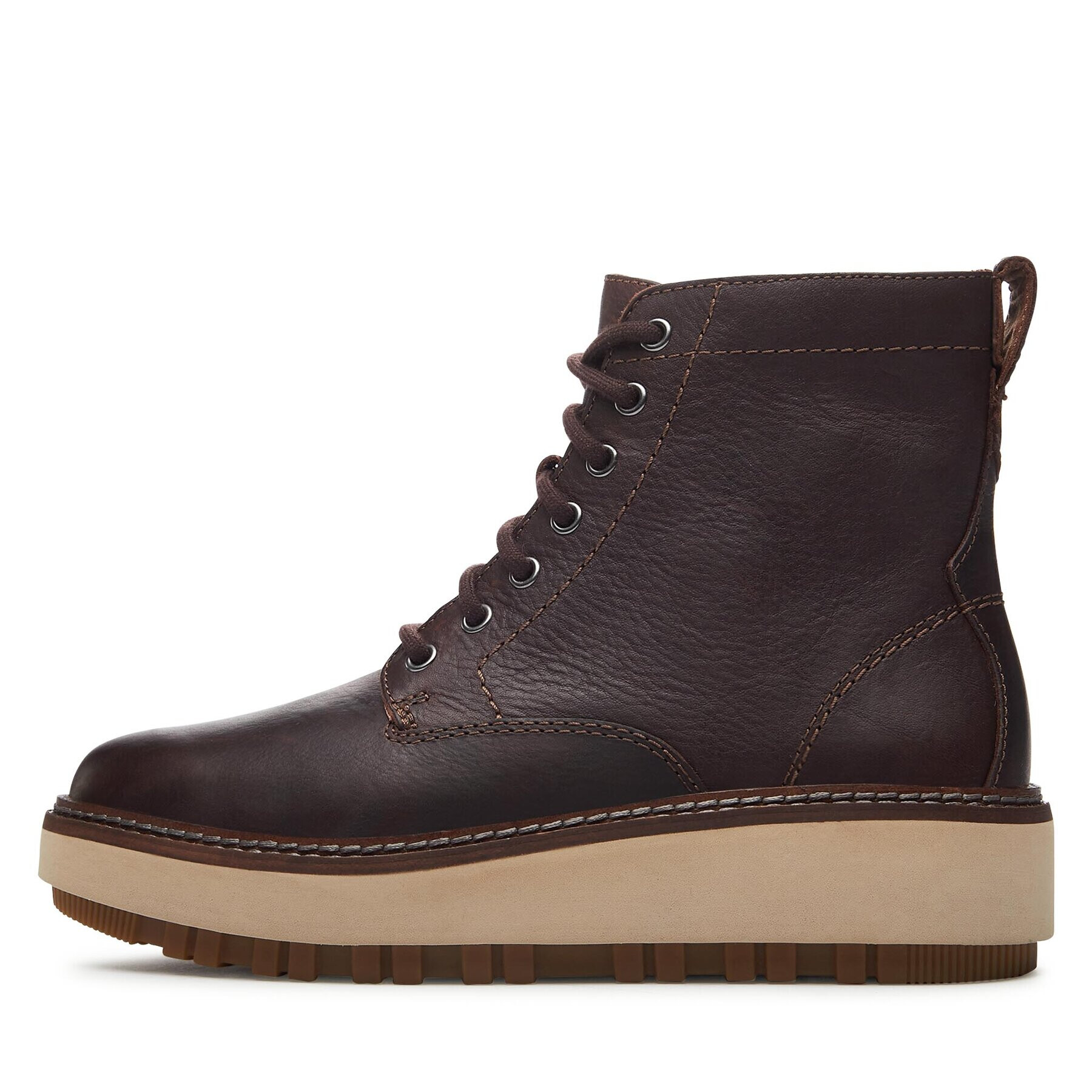 Clarks Боти Orianna W Lace 261747994 Кафяв - Pepit.bg
