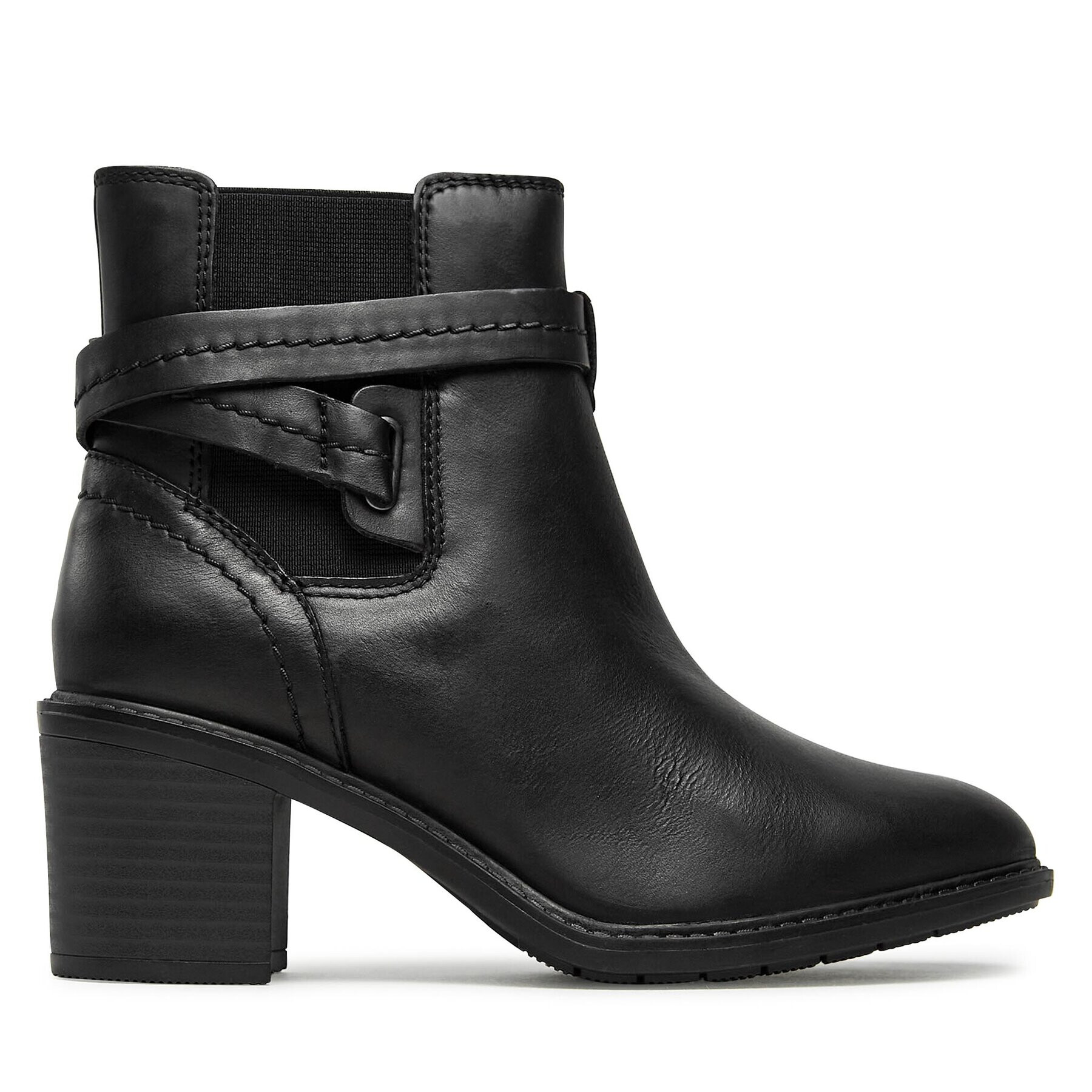 Clarks Боти Scene Star 261674624 Черен - Pepit.bg