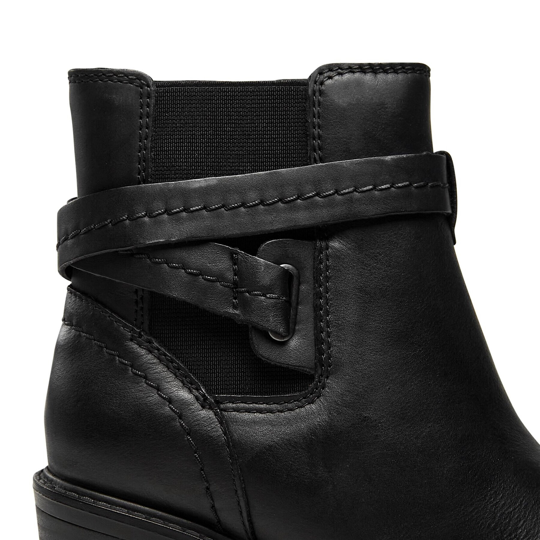 Clarks Боти Scene Star 261674624 Черен - Pepit.bg