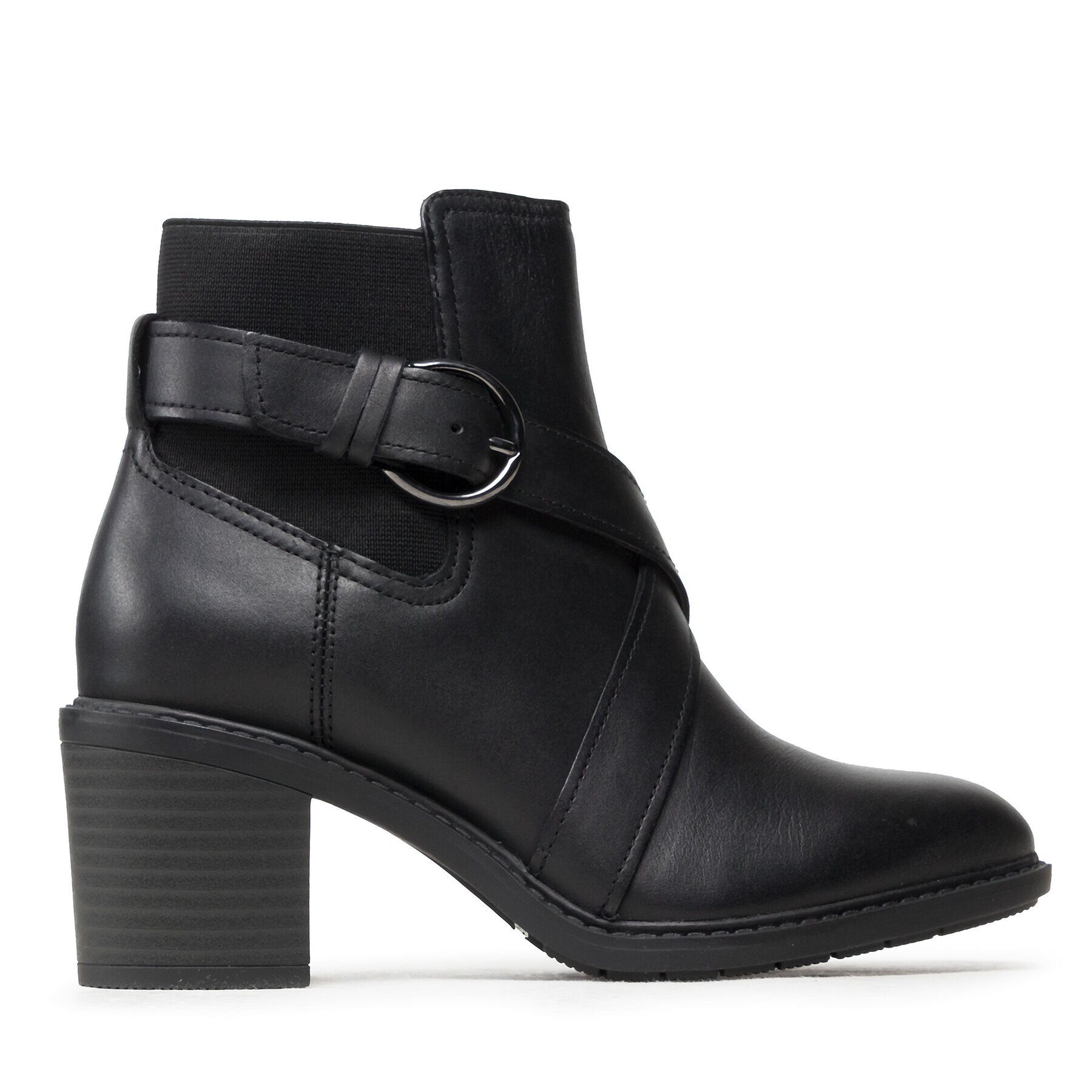 Clarks Боти Scene Strap 261622924 Черен - Pepit.bg