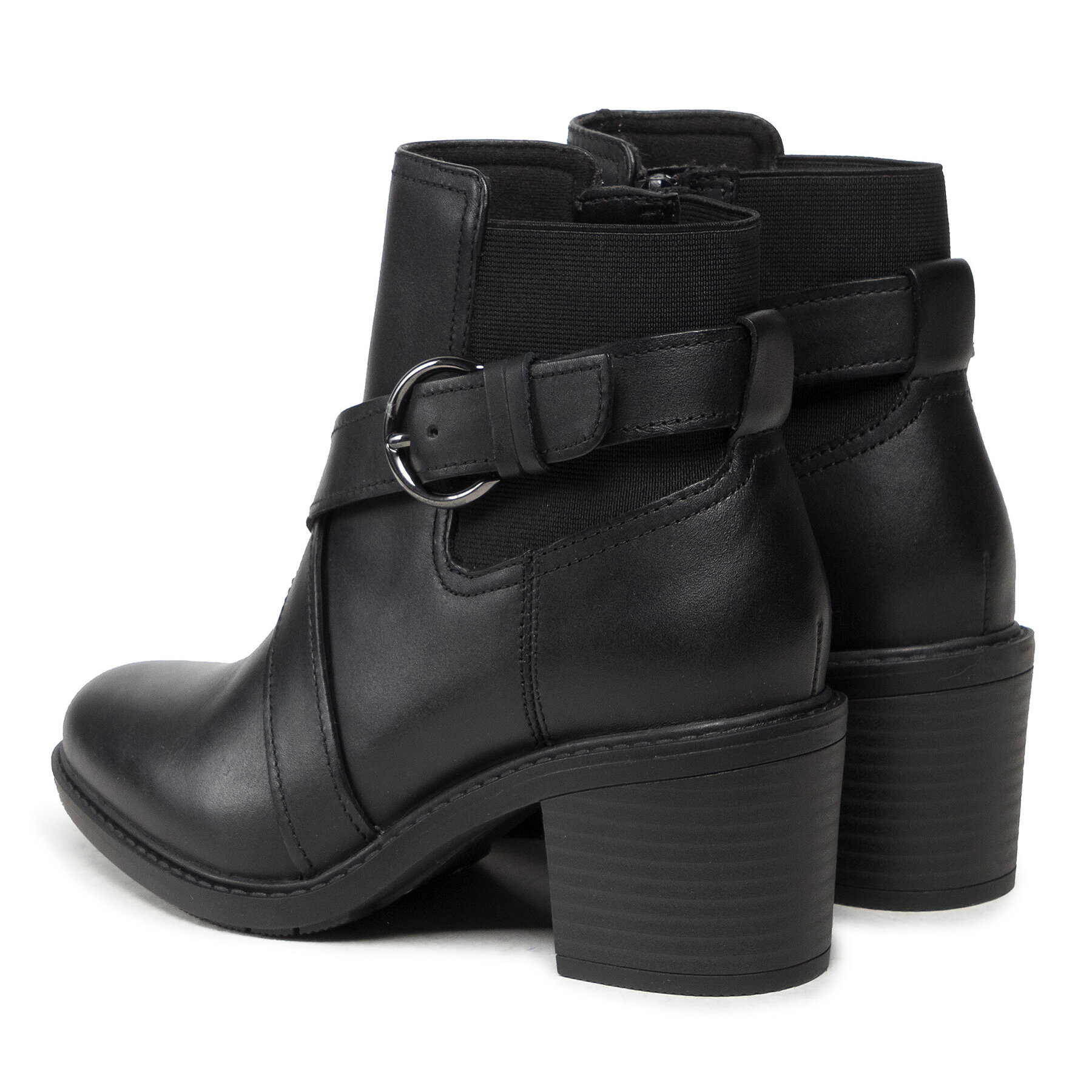 Clarks Боти Scene Strap 261622924 Черен - Pepit.bg