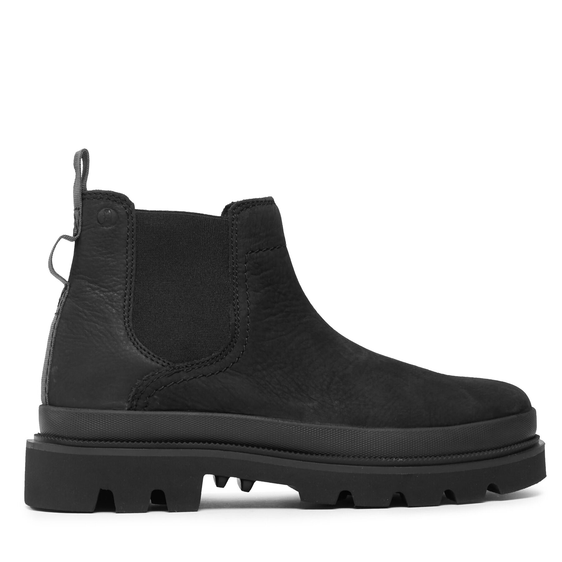 Clarks Боти тип челси Badell Top 261734187 Черен - Pepit.bg