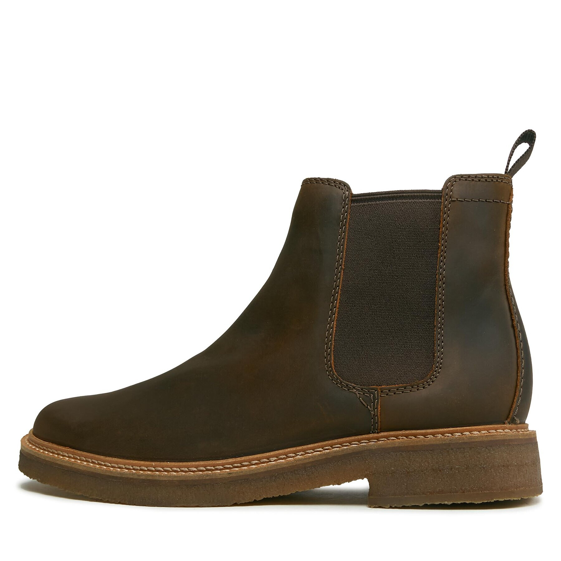 Clarks Боти тип челси Clarkdale Easy 261735327 Кафяв - Pepit.bg