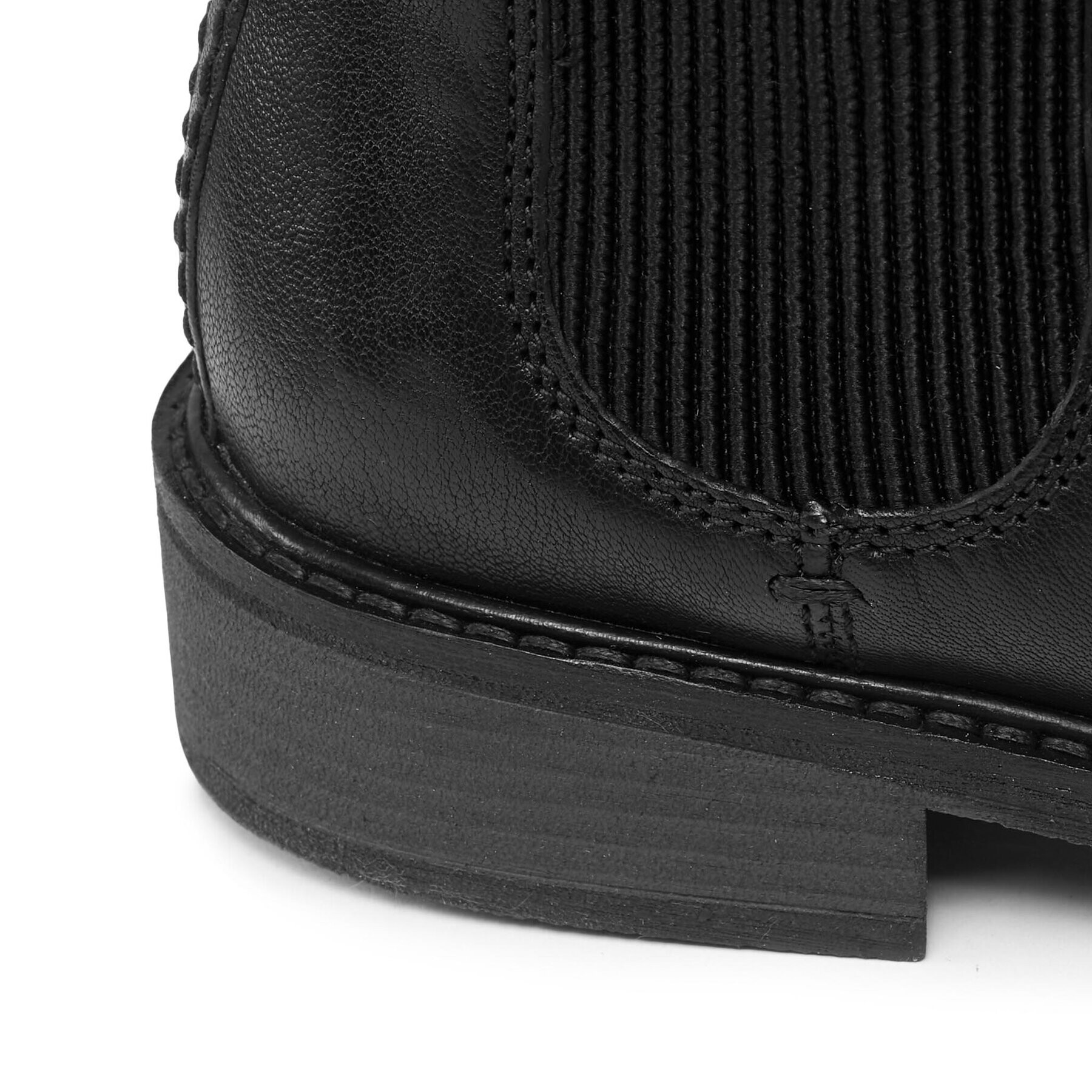 Clarks Боти тип челси Cologne Arlo 2 261747674 Черен - Pepit.bg