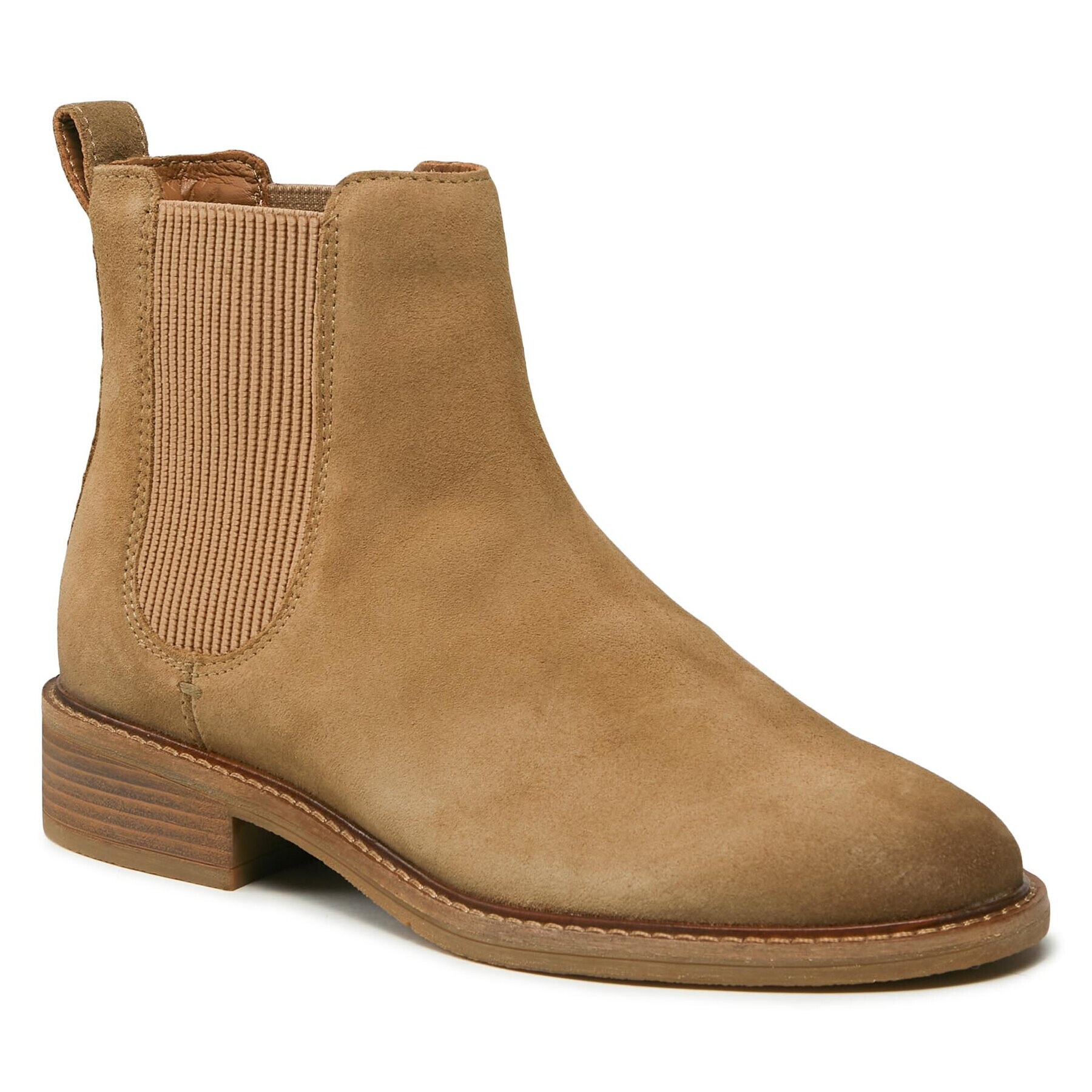Clarks Боти тип челси Cologne Arlo 2 261747684 Бежов - Pepit.bg