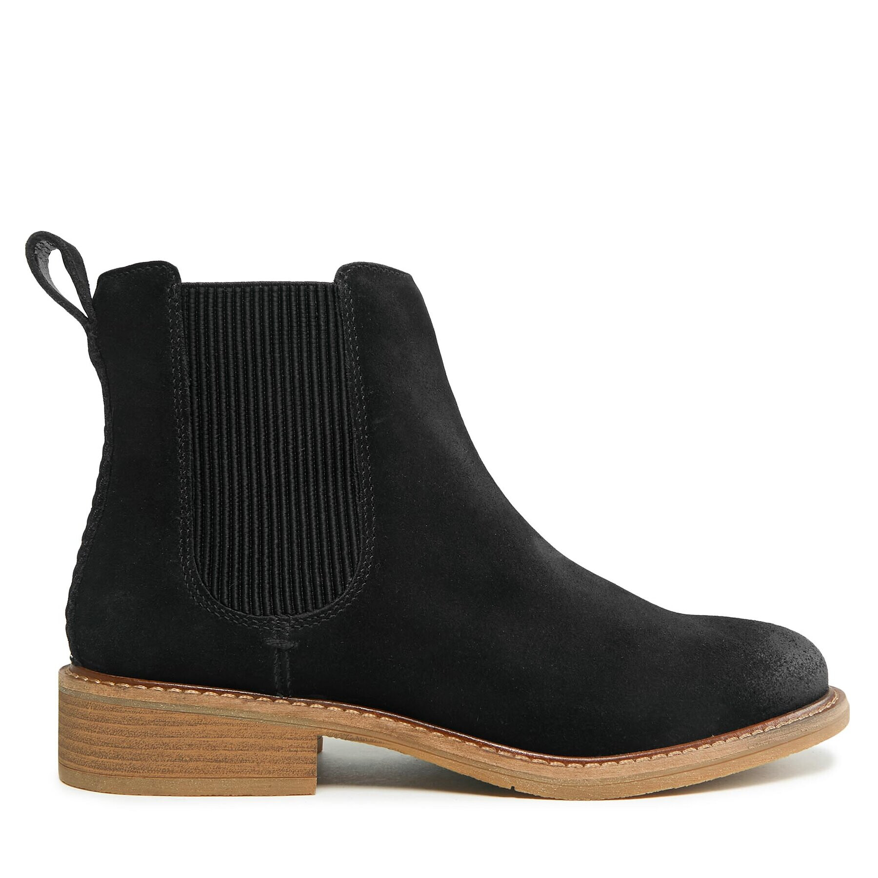 Clarks Боти тип челси Cologne Arlo 2 261747684 Черен - Pepit.bg