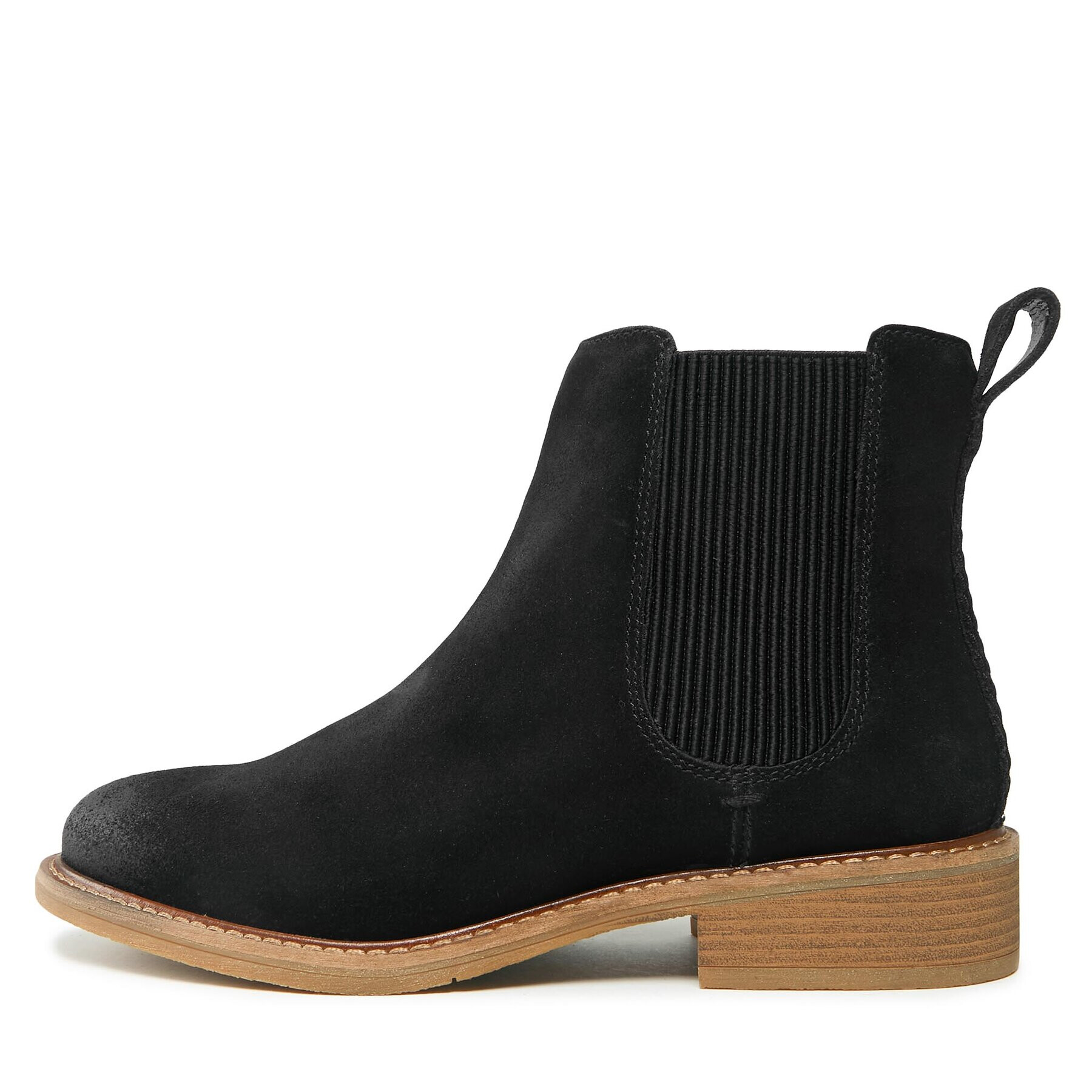 Clarks Боти тип челси Cologne Arlo 2 261747684 Черен - Pepit.bg