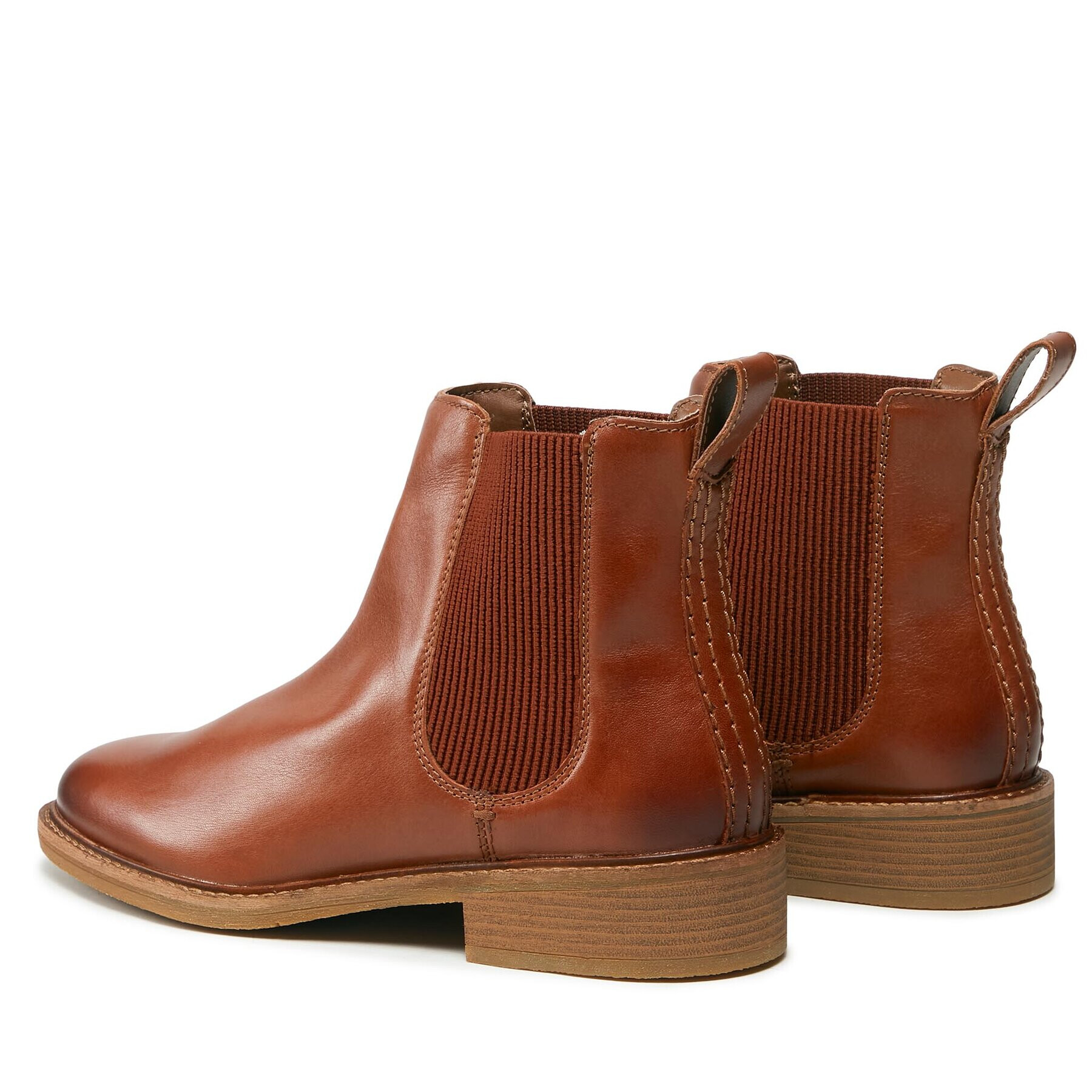 Clarks Боти тип челси Cologne Arlo 2 261747704 Кафяв - Pepit.bg