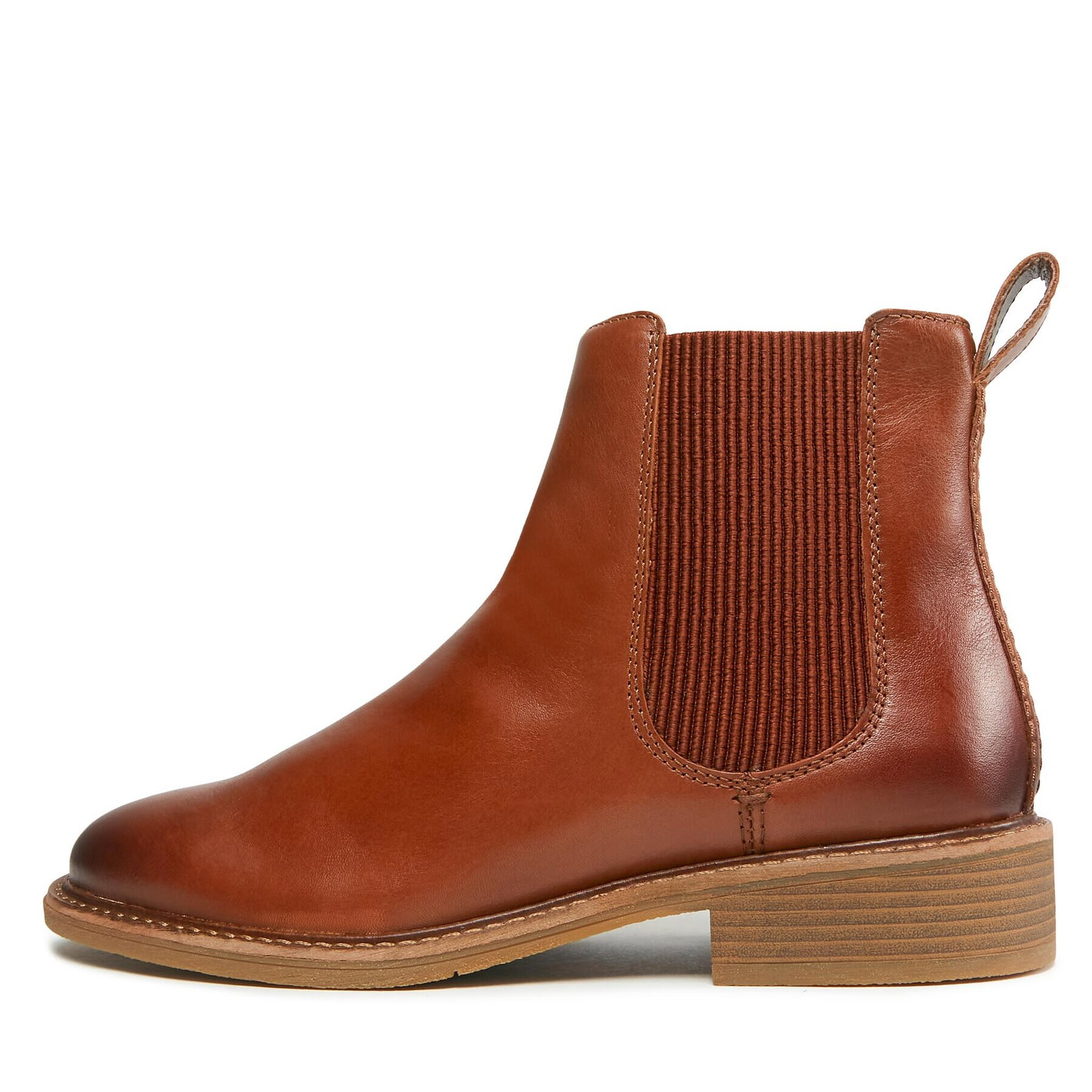 Clarks Боти тип челси Cologne Arlo 2 261747704 Кафяв - Pepit.bg