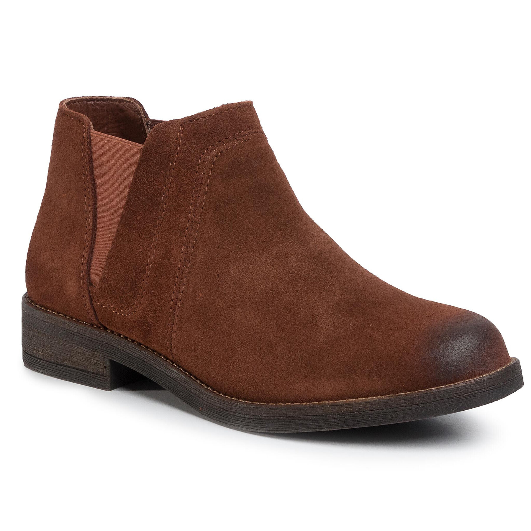 Clarks Боти тип челси Dami Beat 261388674 Кафяв - Pepit.bg