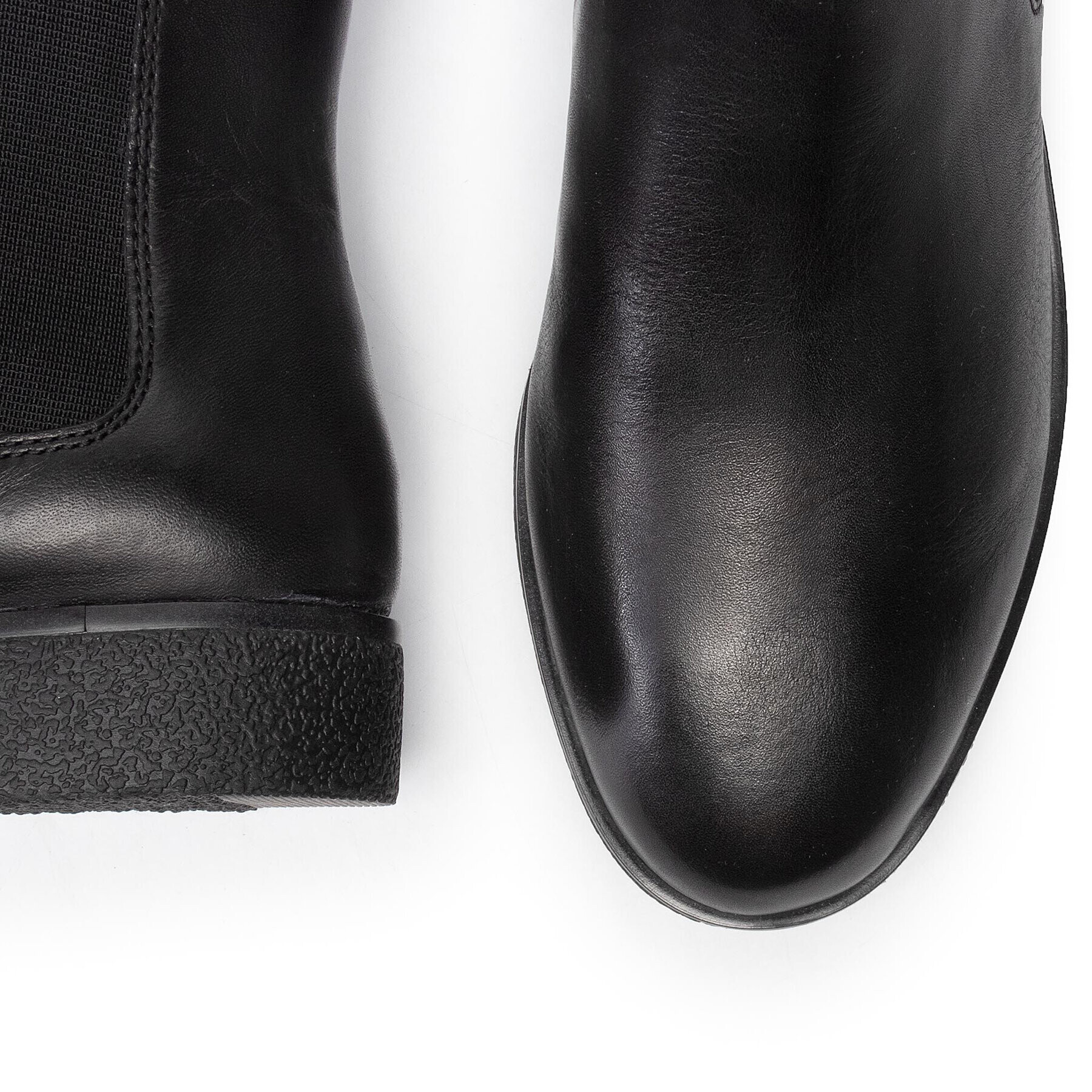 Clarks Боти тип челси Griffin Plaza 261431084 Черен - Pepit.bg