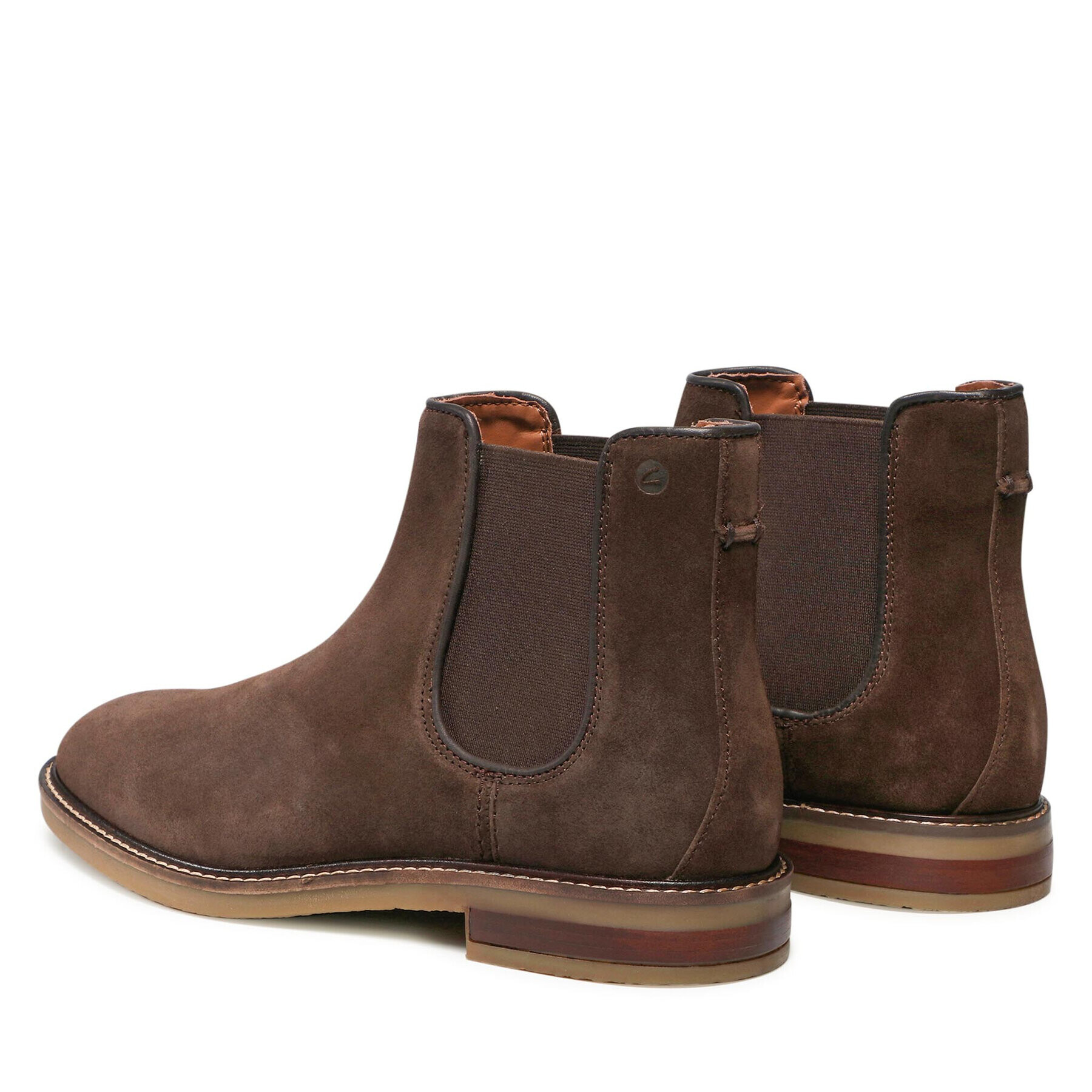 Clarks Боти тип челси Jaxen Chelsea 261628067 Кафяв - Pepit.bg