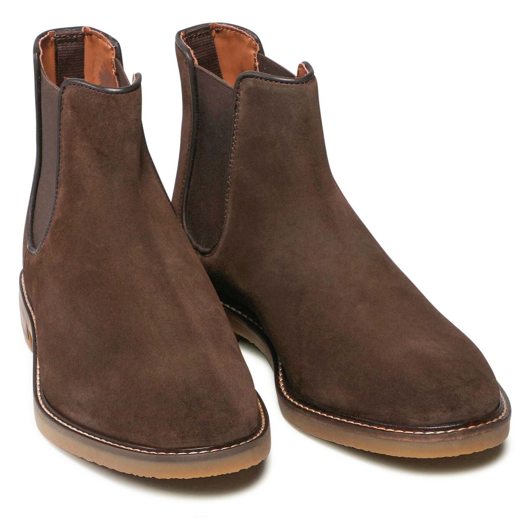 Clarks Боти тип челси Jaxen Chelsea 261628067 Кафяв - Pepit.bg