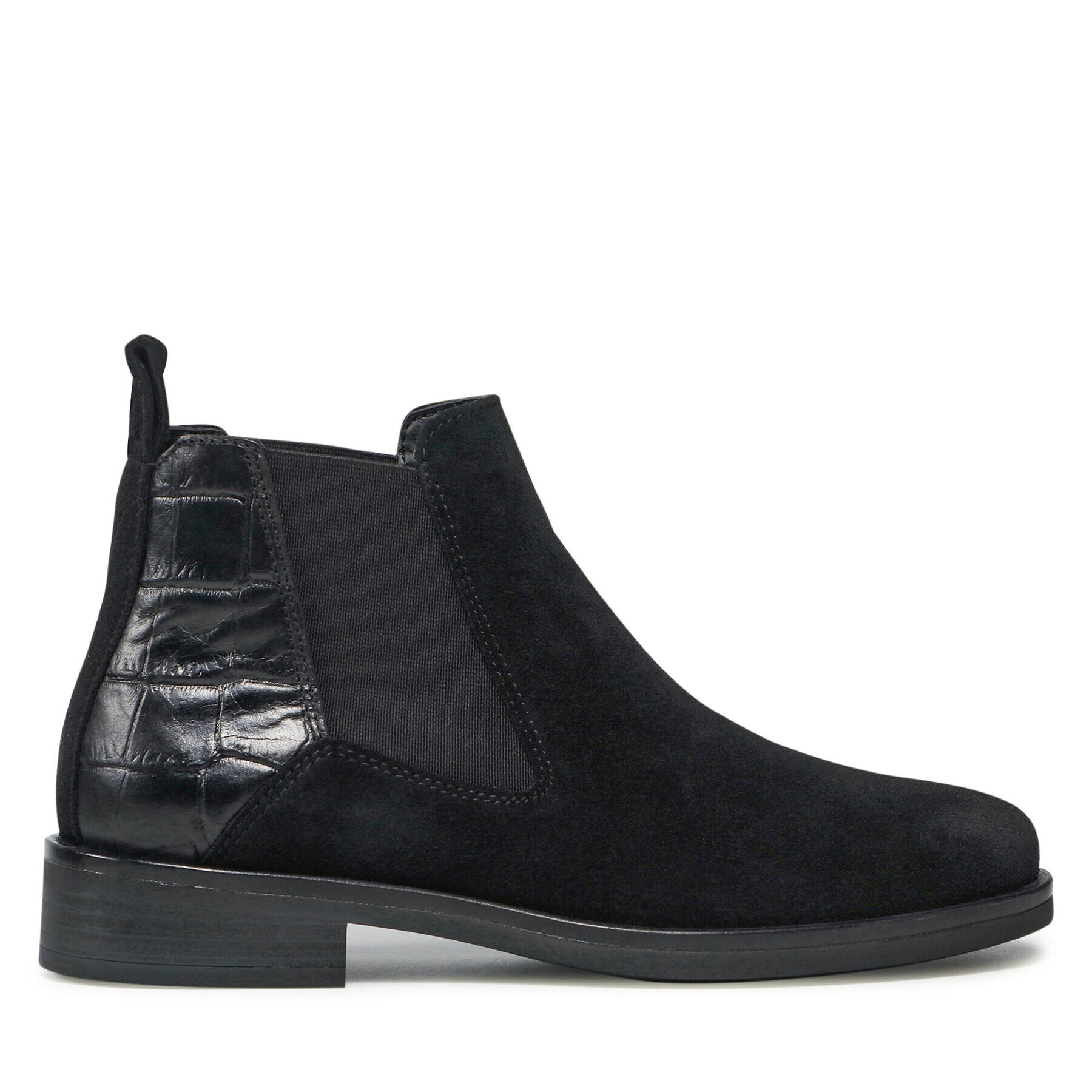 Clarks Боти тип челси Memi Top 261635254 Черен - Pepit.bg