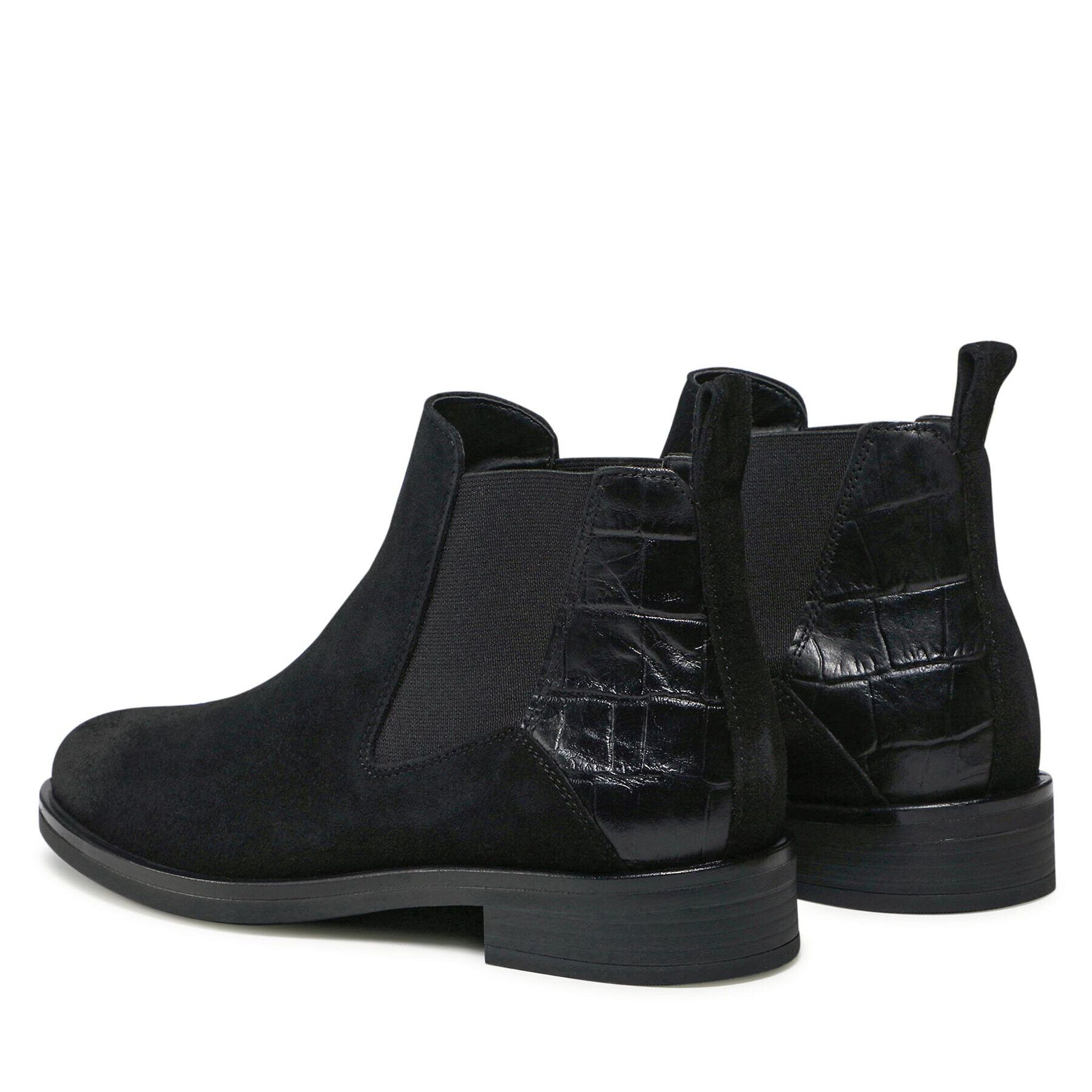 Clarks Боти тип челси Memi Top 261635254 Черен - Pepit.bg