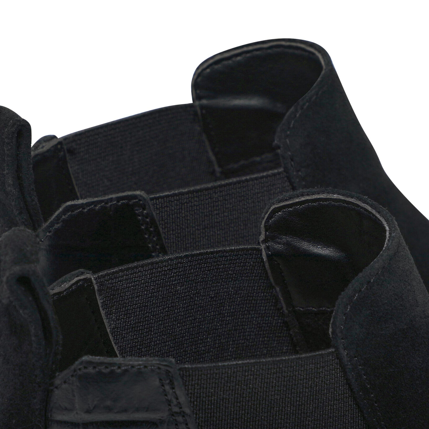 Clarks Боти тип челси Memi Top 261635254 Черен - Pepit.bg