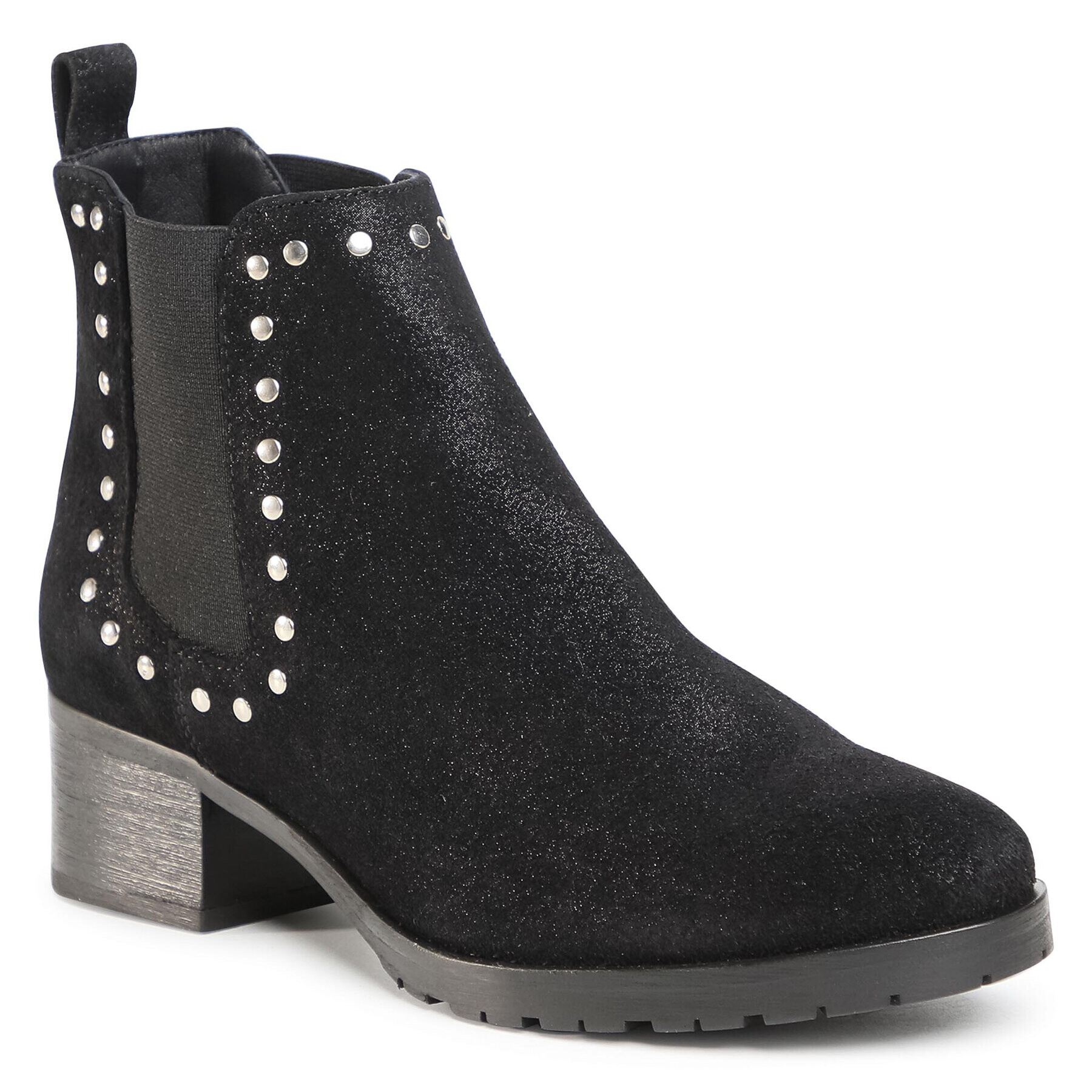 Clarks Боти тип челси Mila Top 261525524 Черен - Pepit.bg