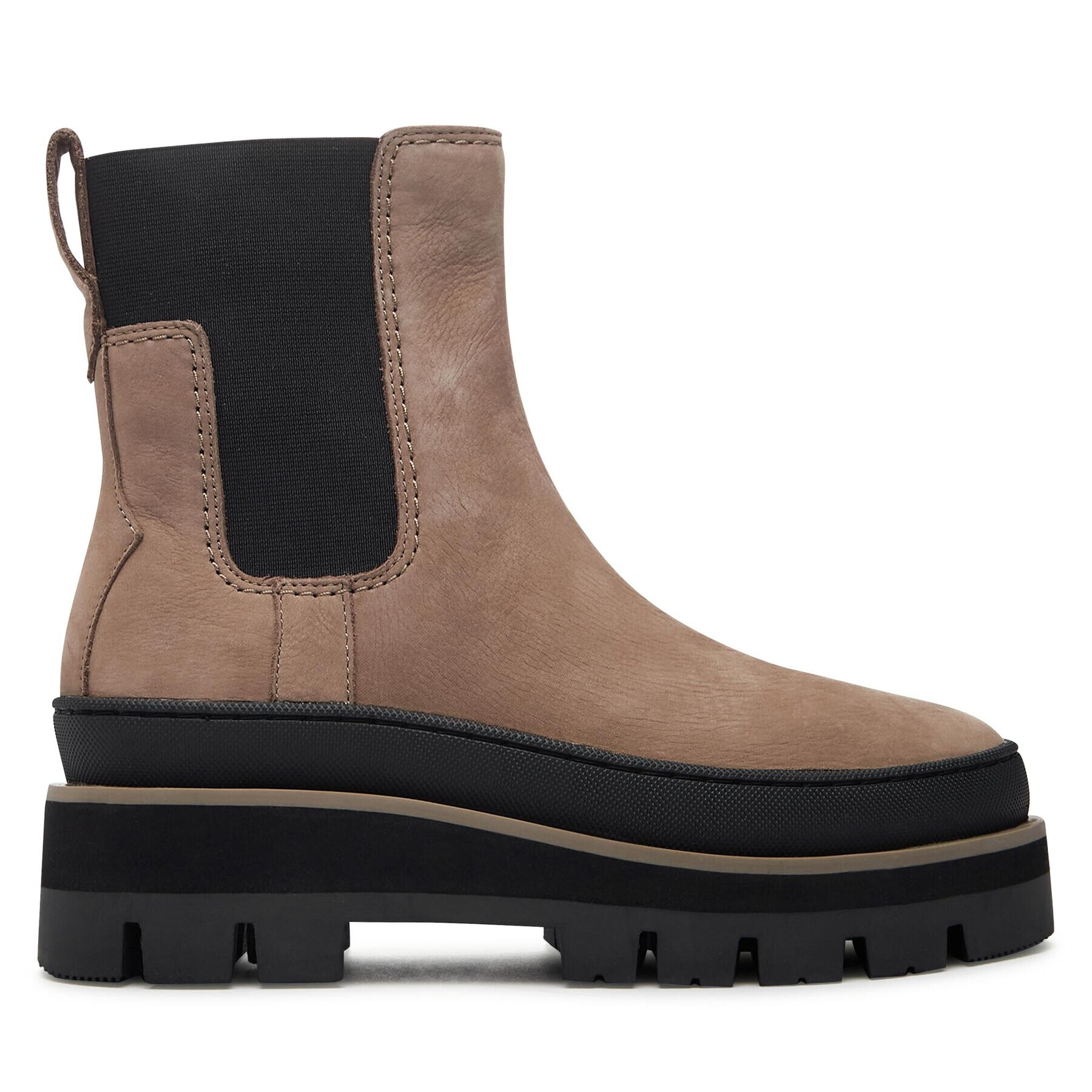 Clarks Боти тип челси Orianna 2 Top 261740654 Бежов - Pepit.bg