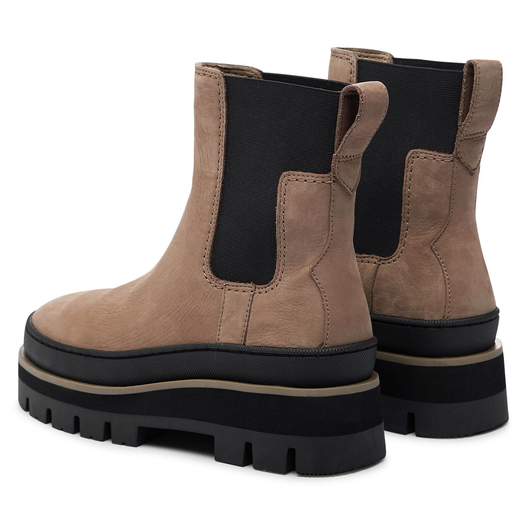 Clarks Боти тип челси Orianna 2 Top 261740654 Бежов - Pepit.bg