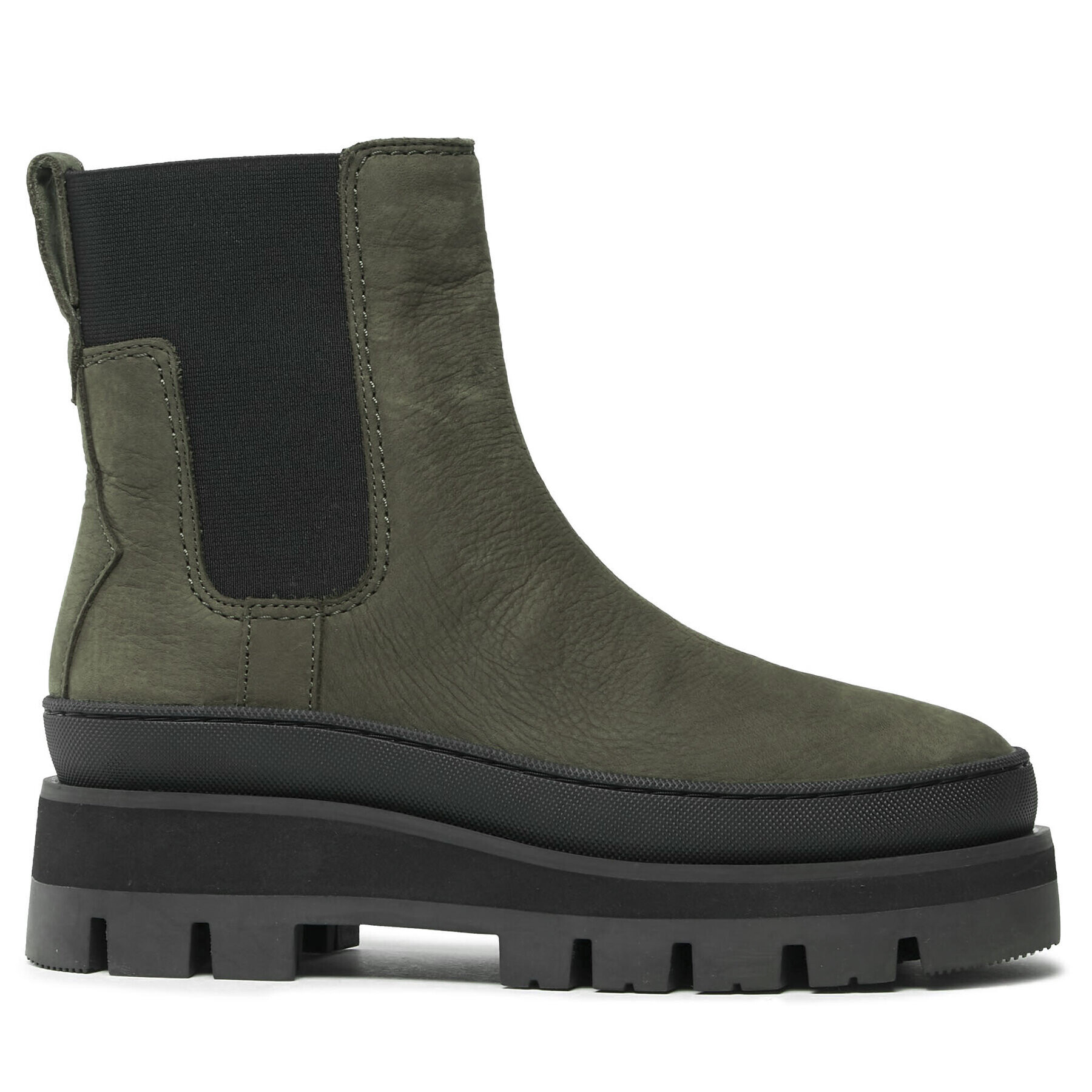 Clarks Боти тип челси Orianna2 Top 261740644 Каки - Pepit.bg