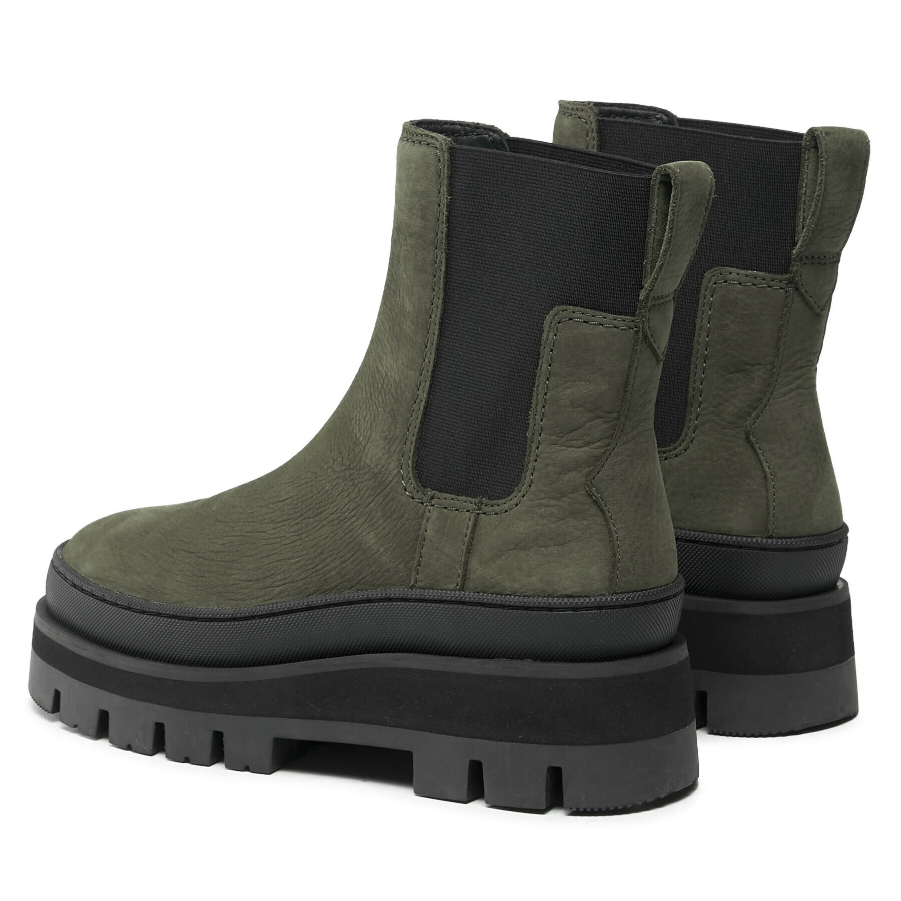 Clarks Боти тип челси Orianna2 Top 261740644 Каки - Pepit.bg
