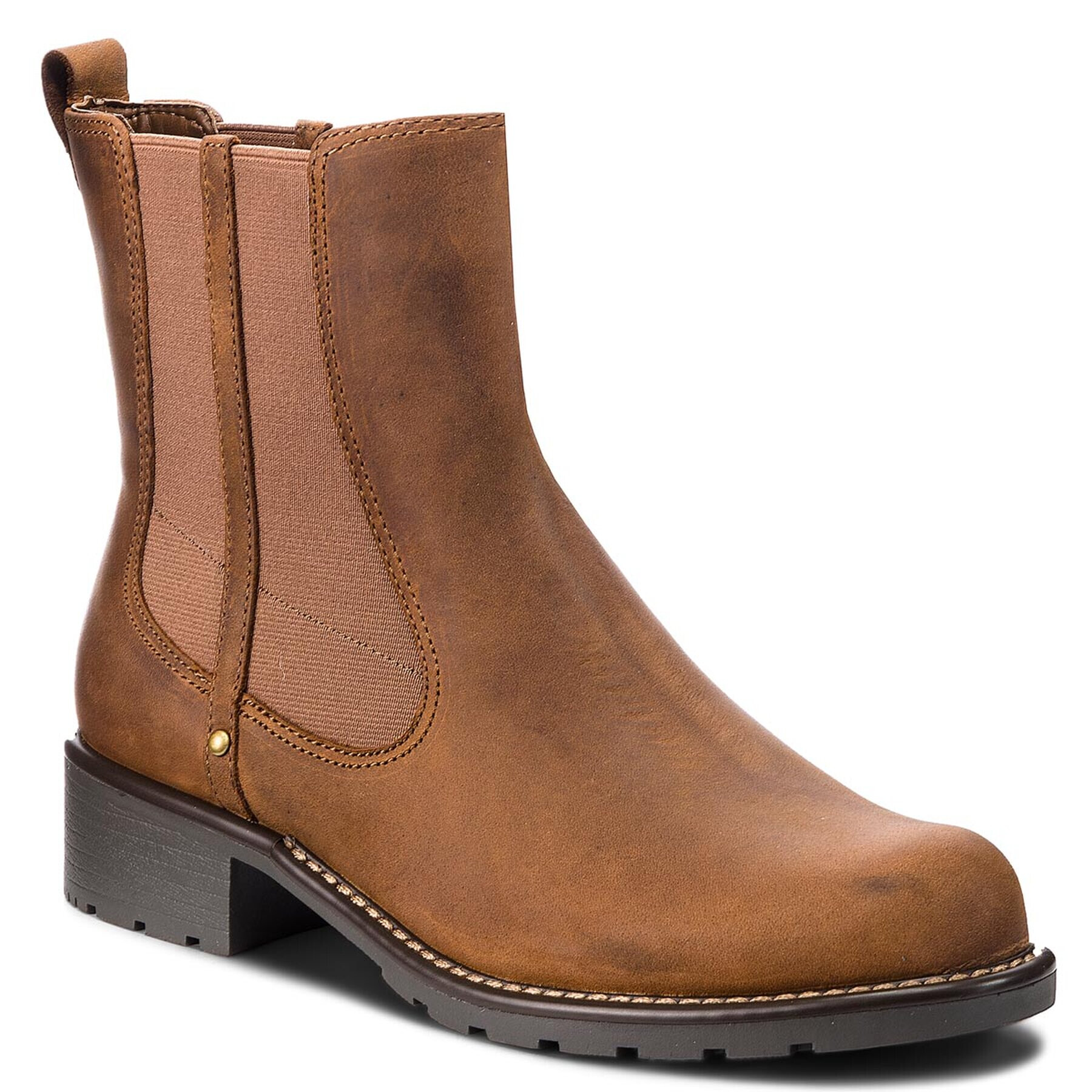 Clarks Боти тип челси Orinoco Club 203409174 Кафяв - Pepit.bg