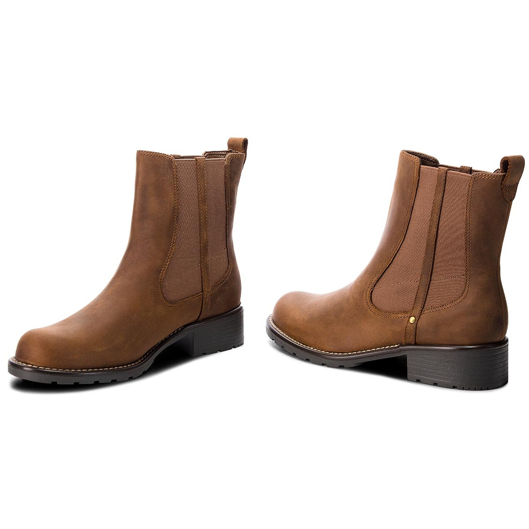 Clarks Боти тип челси Orinoco Club 203409174 Кафяв - Pepit.bg