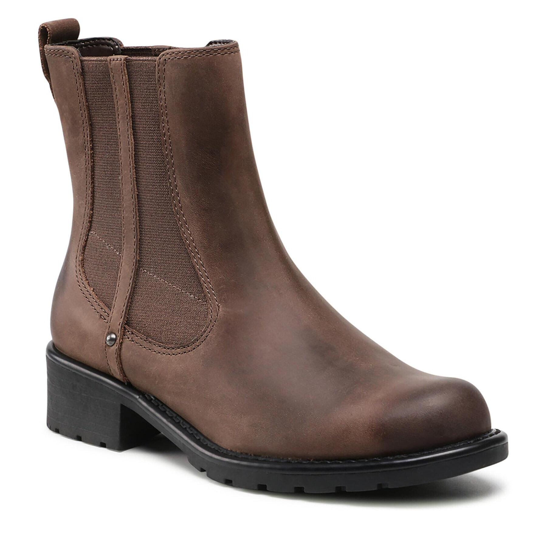 Clarks Боти тип челси Orinoco Club 261631804 Кафяв - Pepit.bg