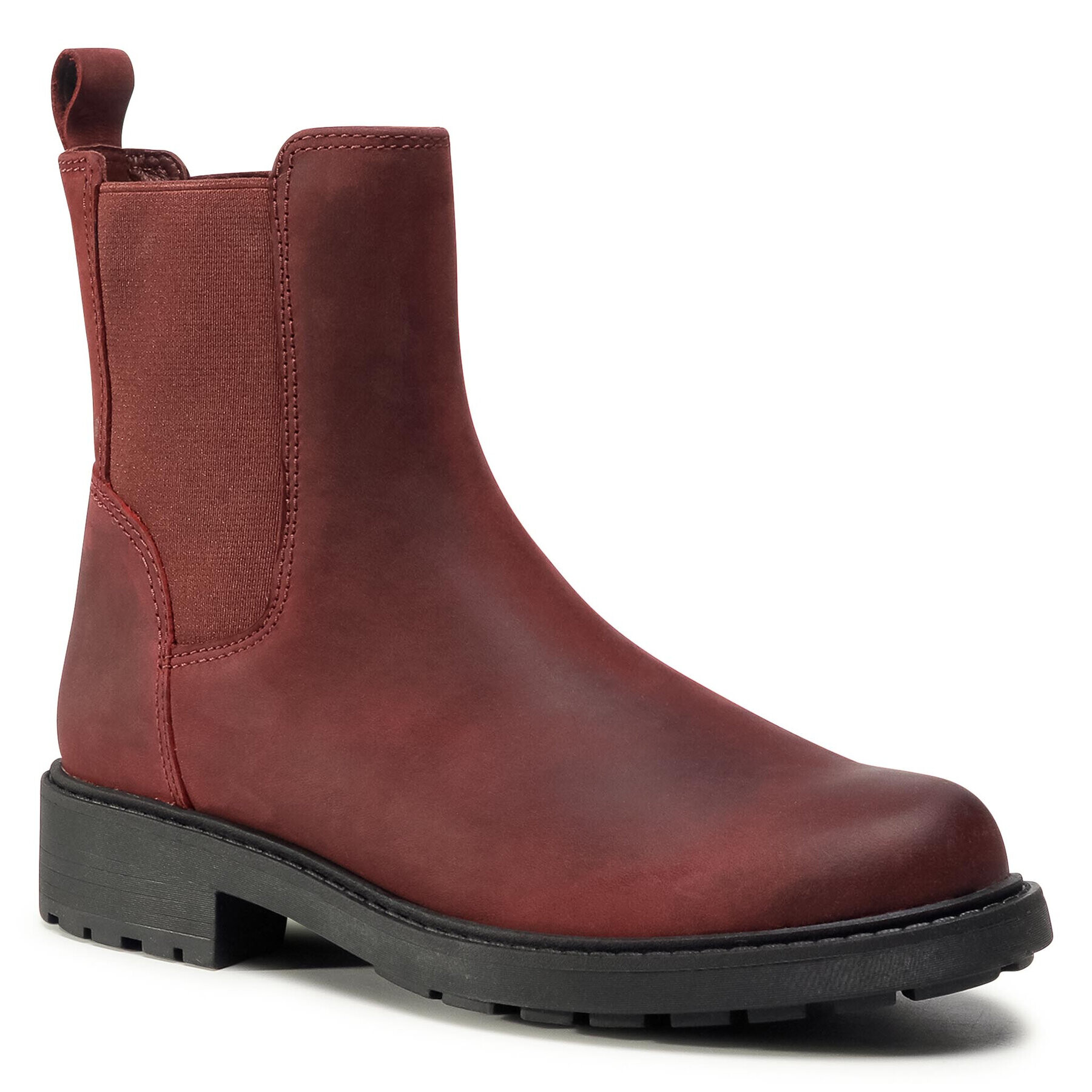 Clarks Боти тип челси Orinoco2 Top 261523304 Бордо - Pepit.bg