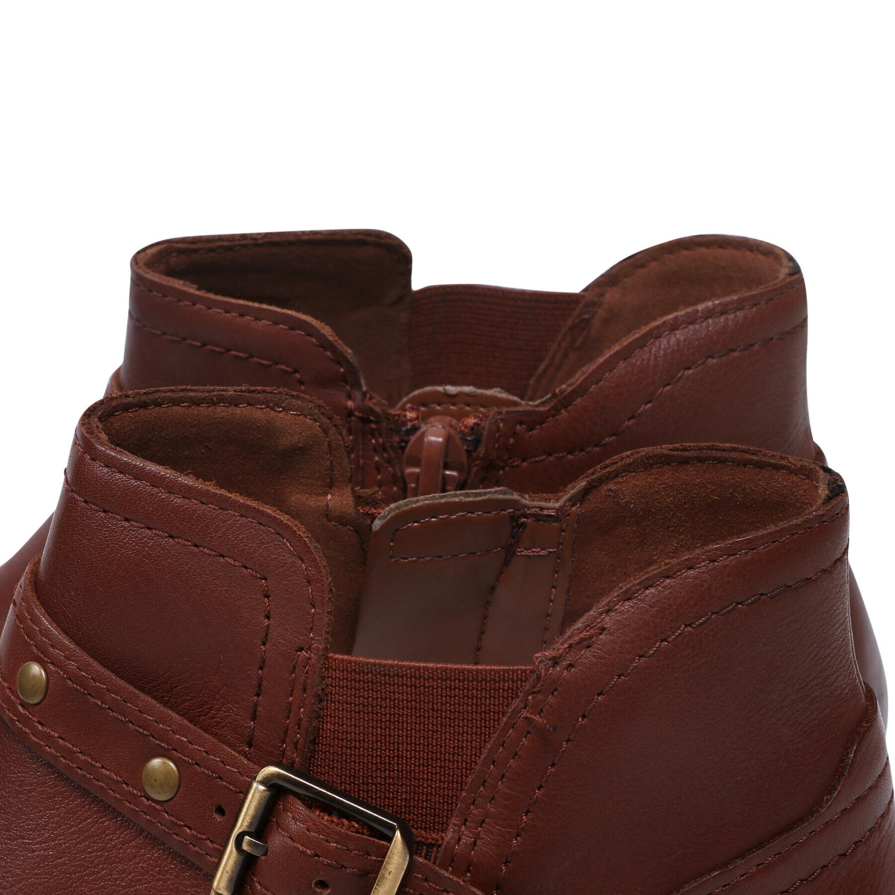 Clarks Боти Trish Strap 261636144 Кафяв - Pepit.bg